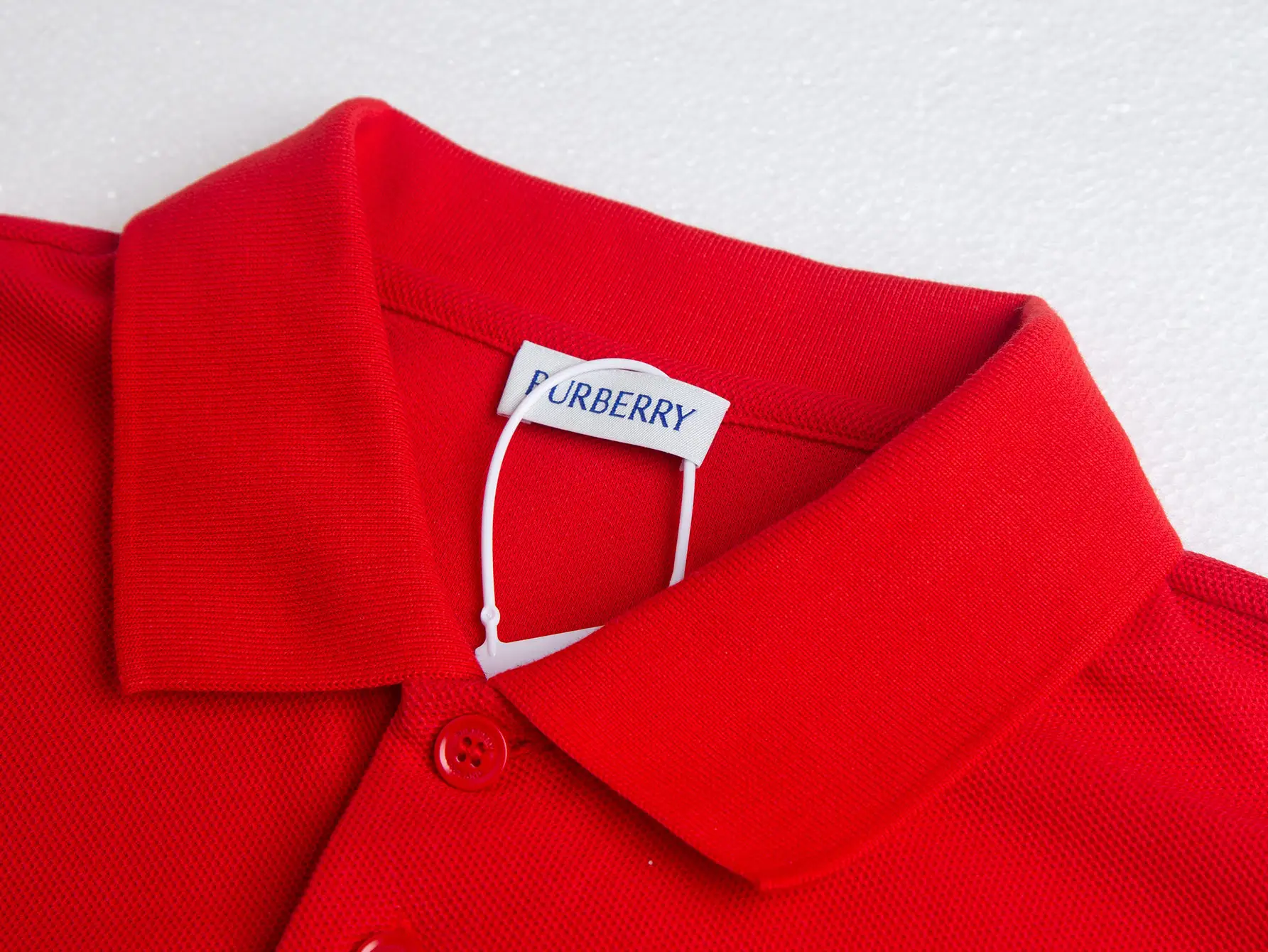 Embroidered Logo Piqué Cotton Polo Shirt D17015233 — view 7