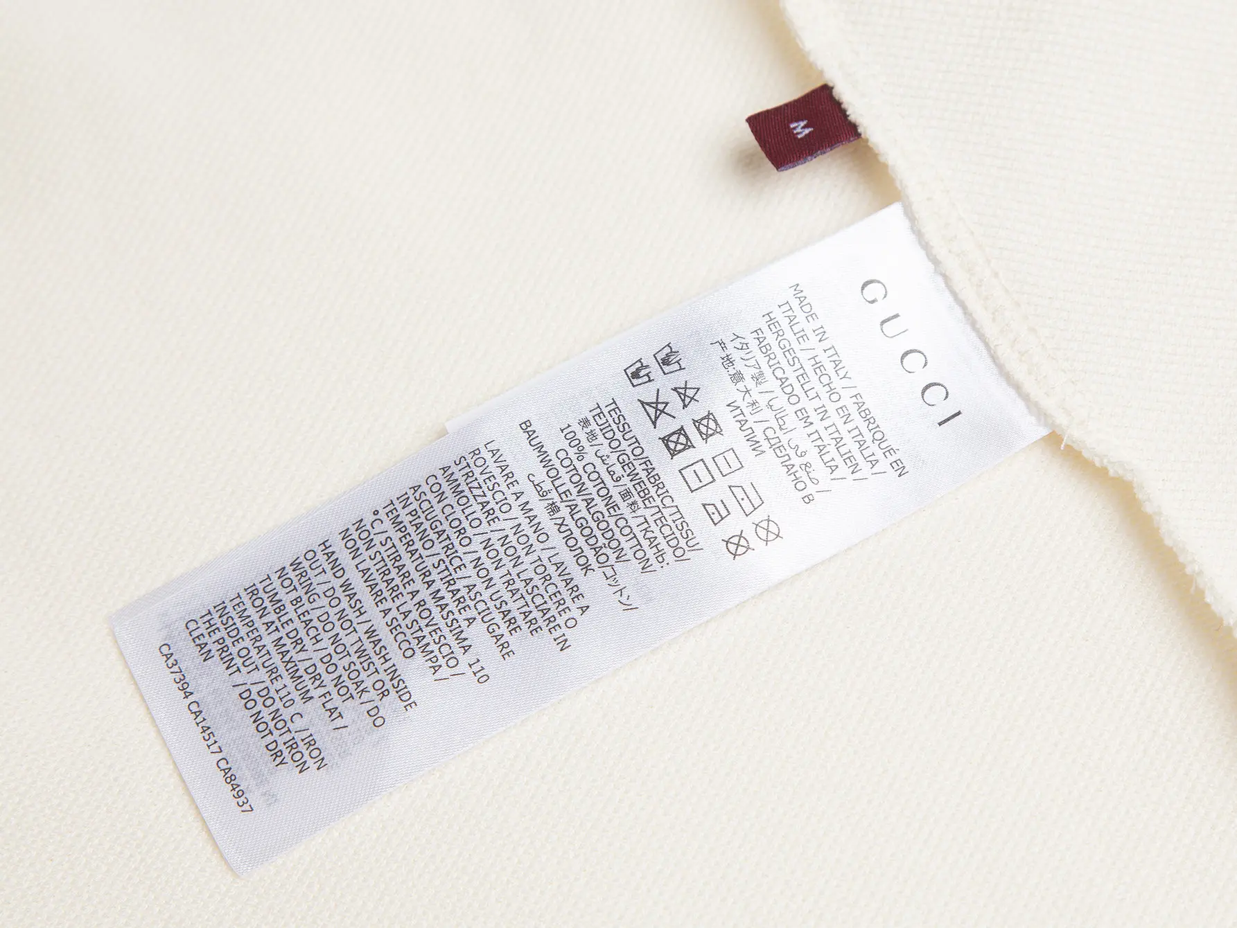 Contrast-Collar Cotton-Blend Polo Shirt D17012700 — view 13