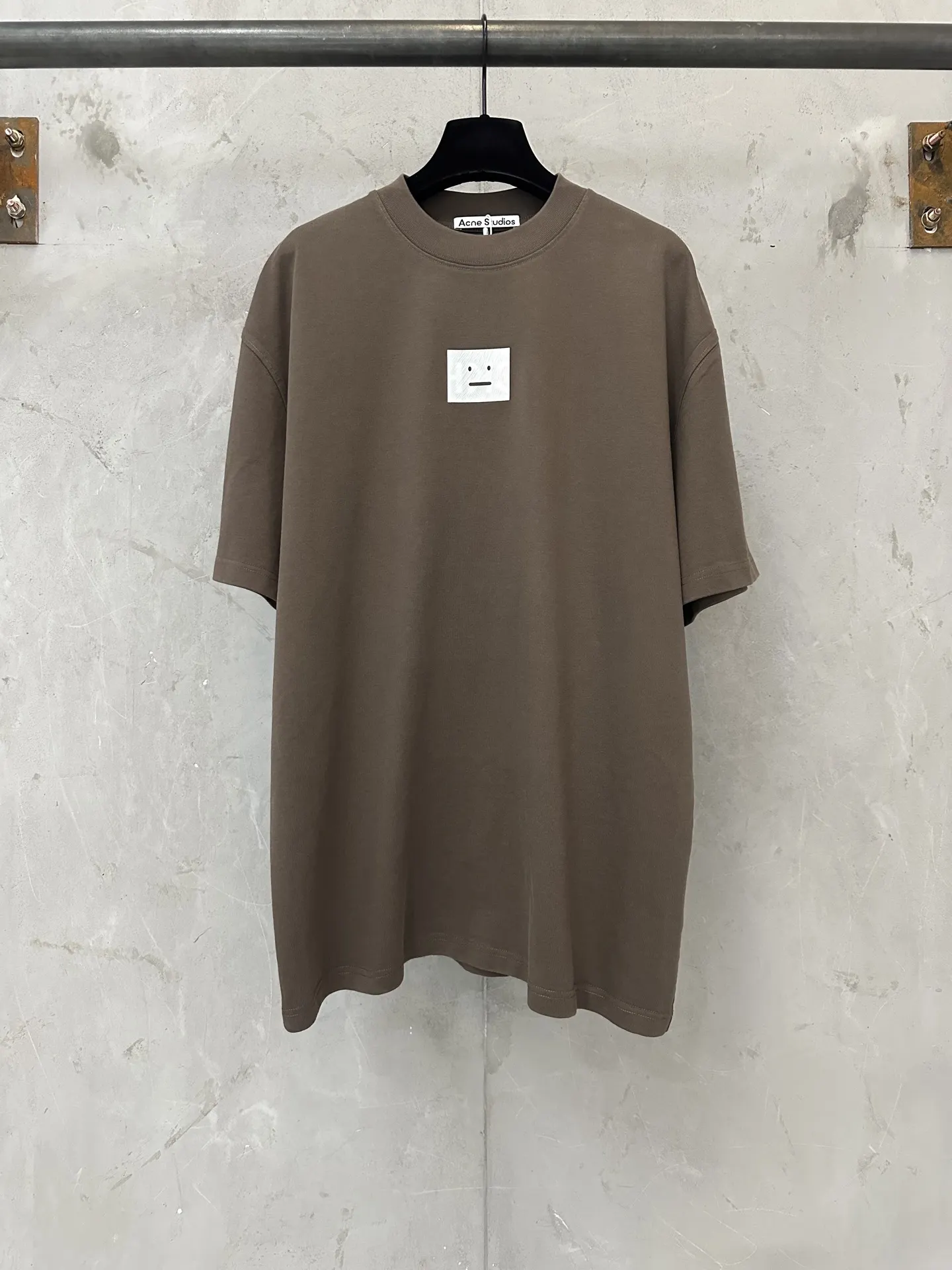 Face Logo Heavyweight Cotton T-Shirt D17011542