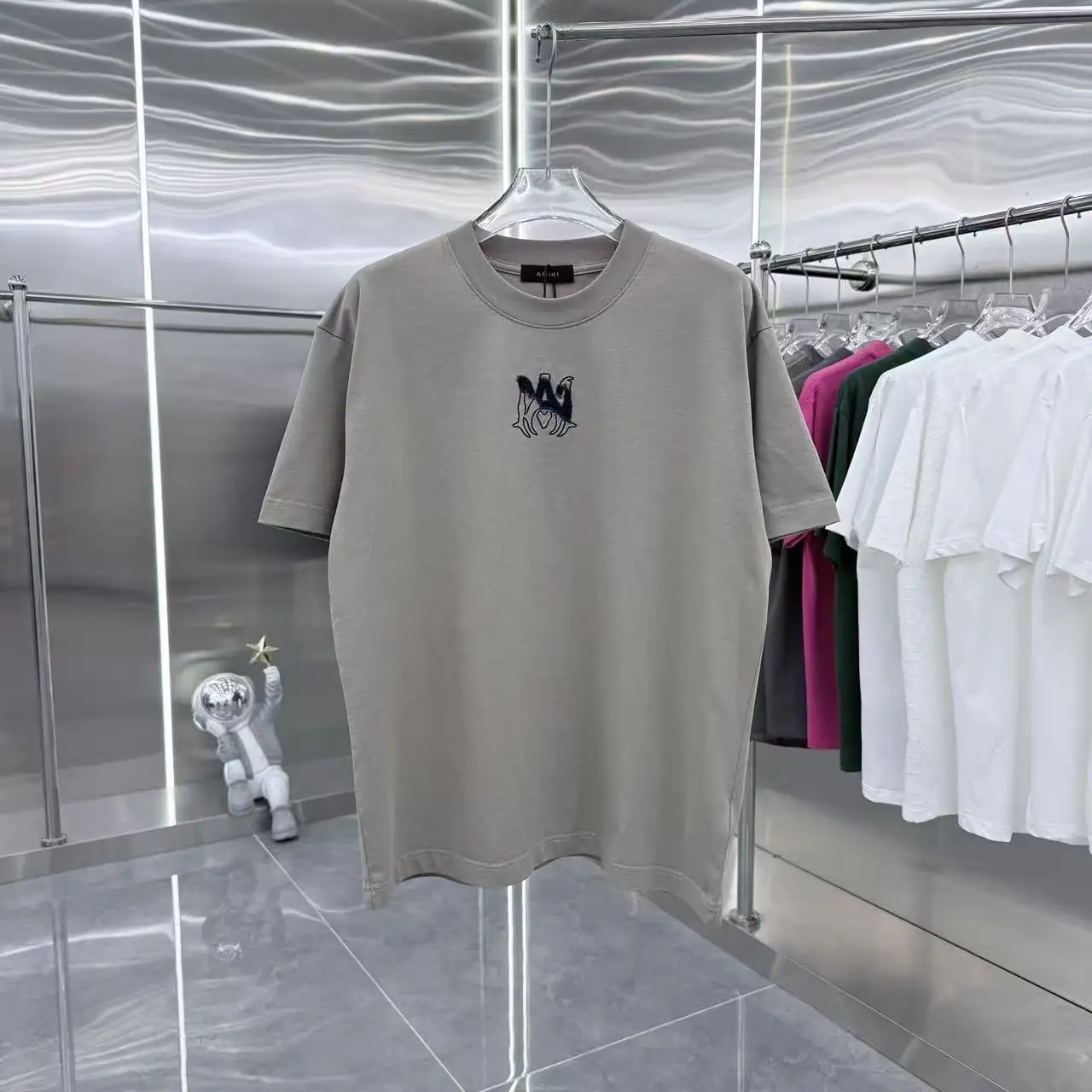 Embroidered Logo Cotton T-Shirt D17013906