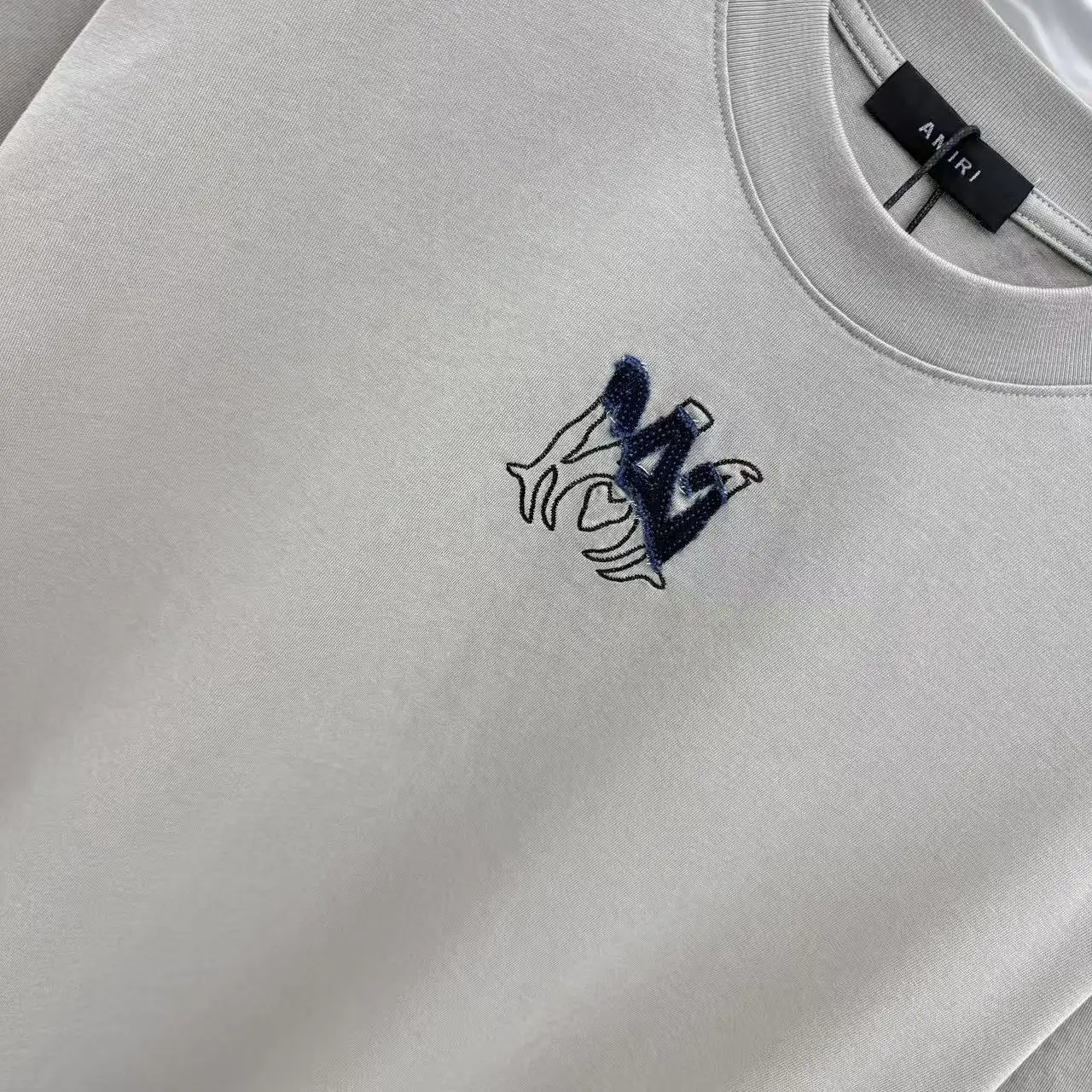 Embroidered Logo Cotton T-Shirt D17013906 — view 5