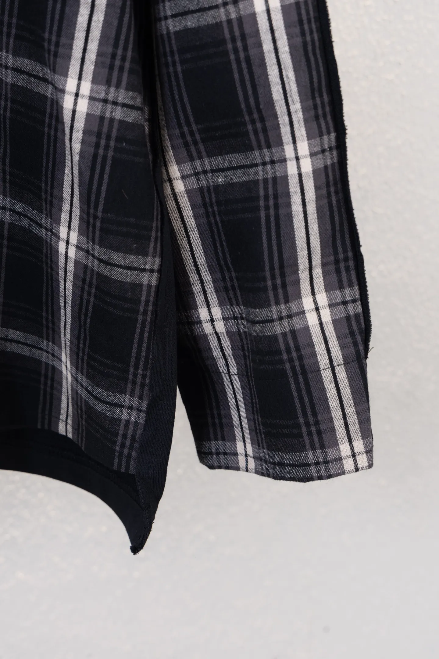 Oversized Checked Cotton Flannel Shirt D17512238 — view 5