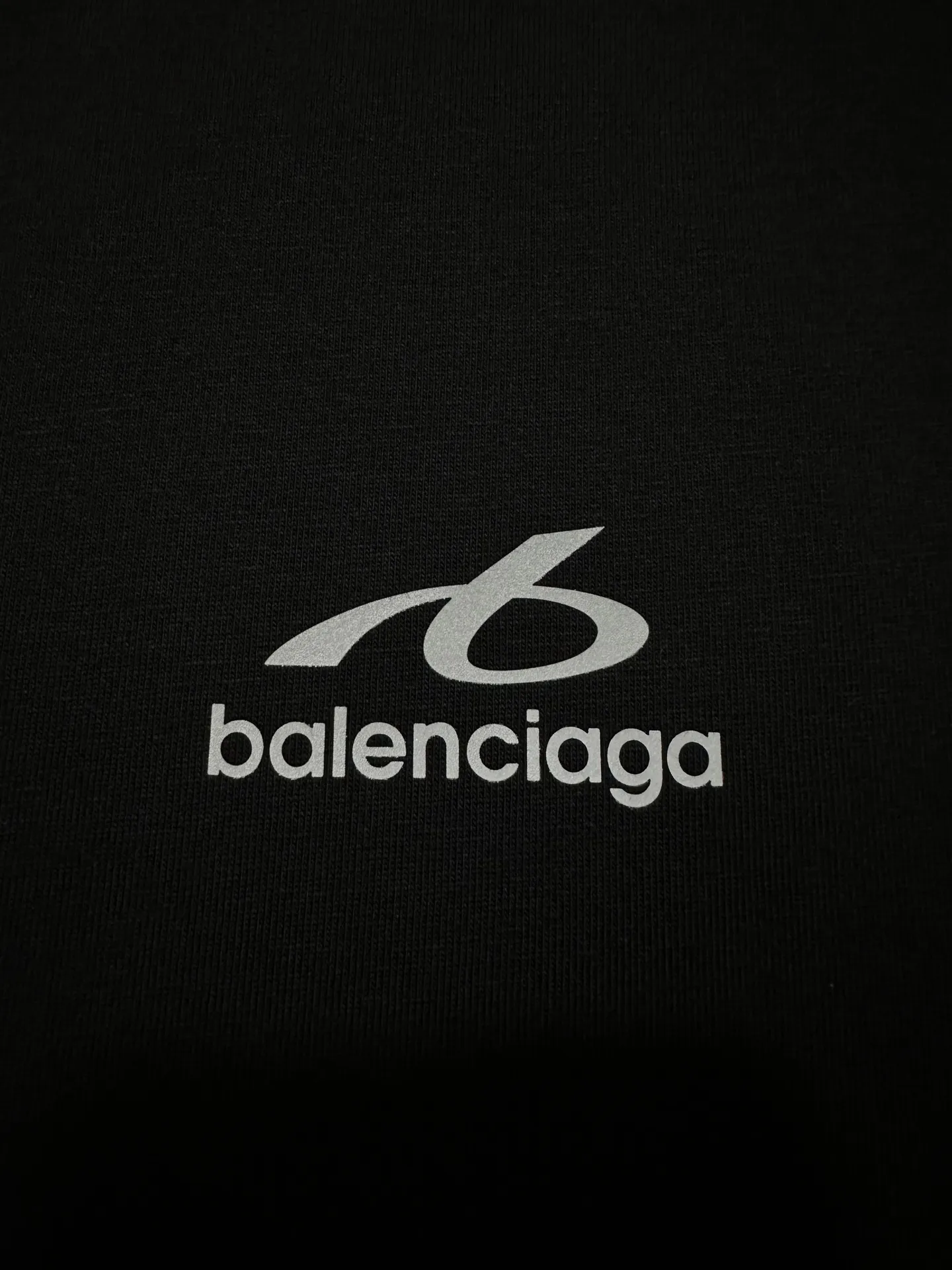 Logo-Print Reflective Cotton-Jersey T-Shirt D17511332 — view 7