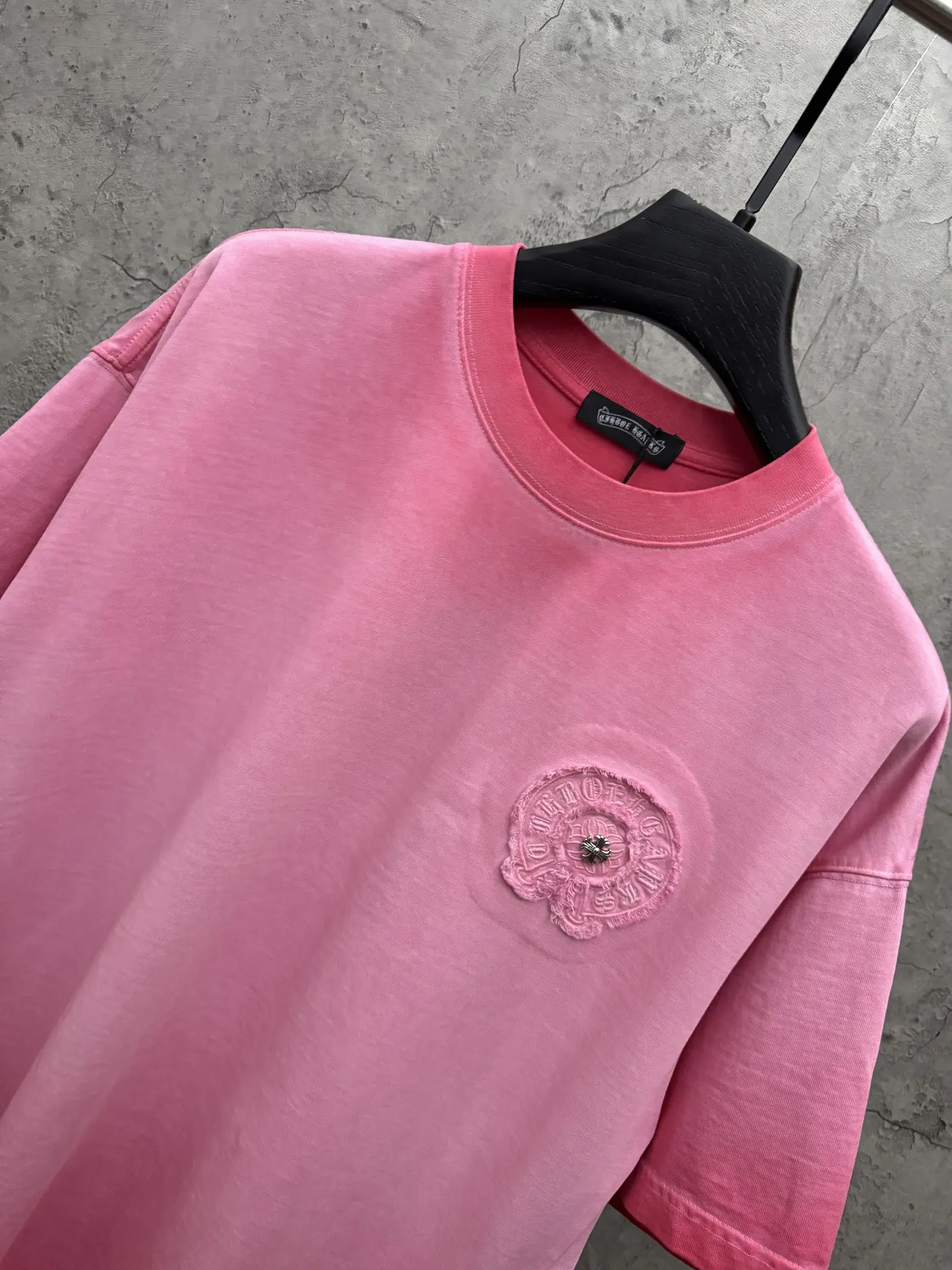 Embroidered Washed Cotton T-Shirt D17513964 — view 3