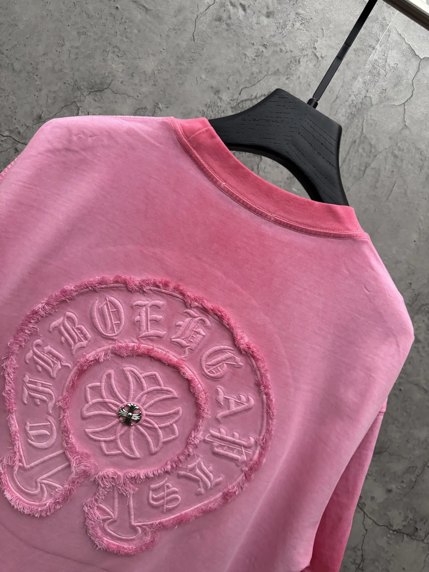 Embroidered Washed Cotton T-Shirt D17513964 — view 4