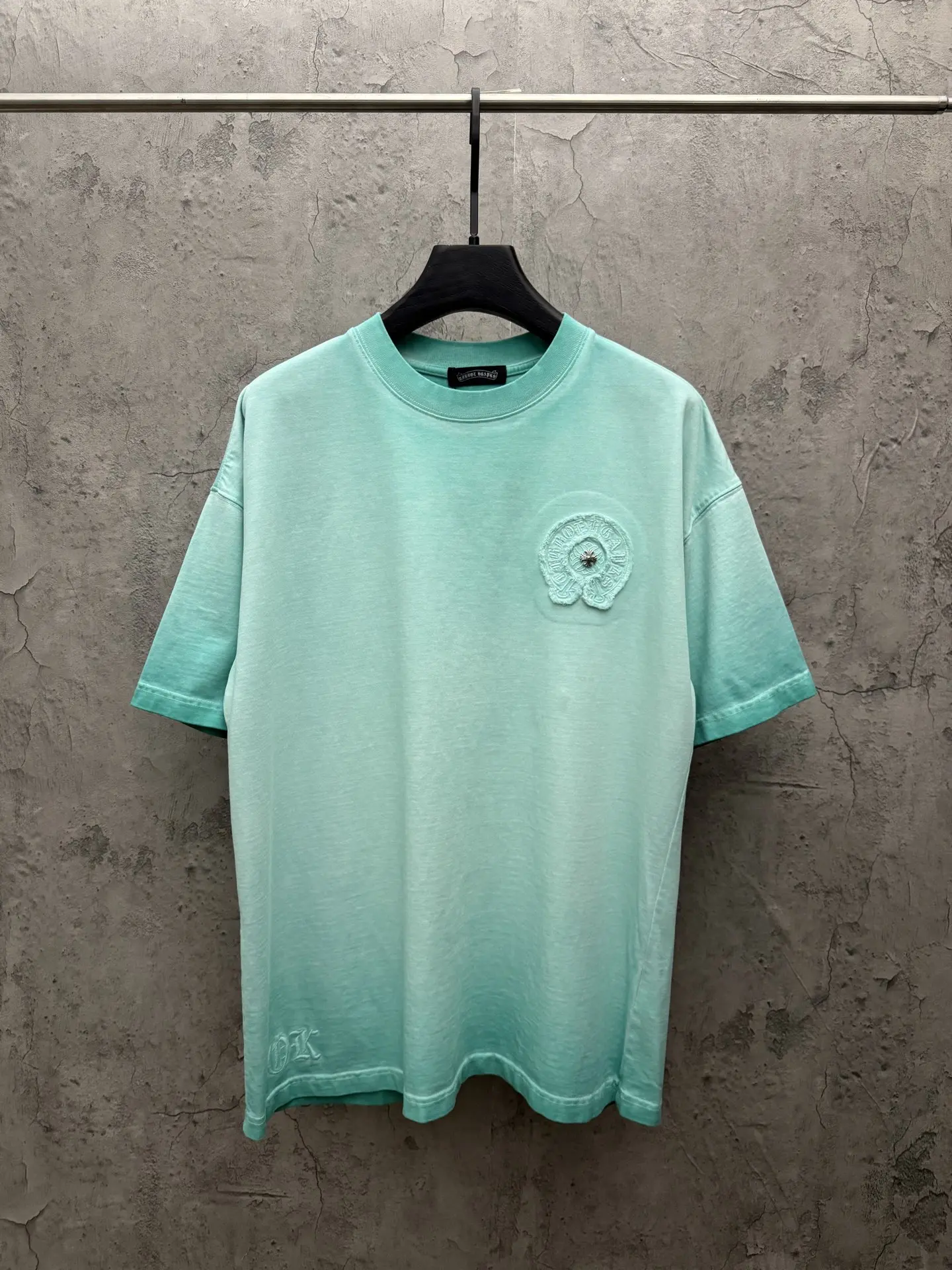 Embroidered Washed Cotton T-Shirt D17513962
