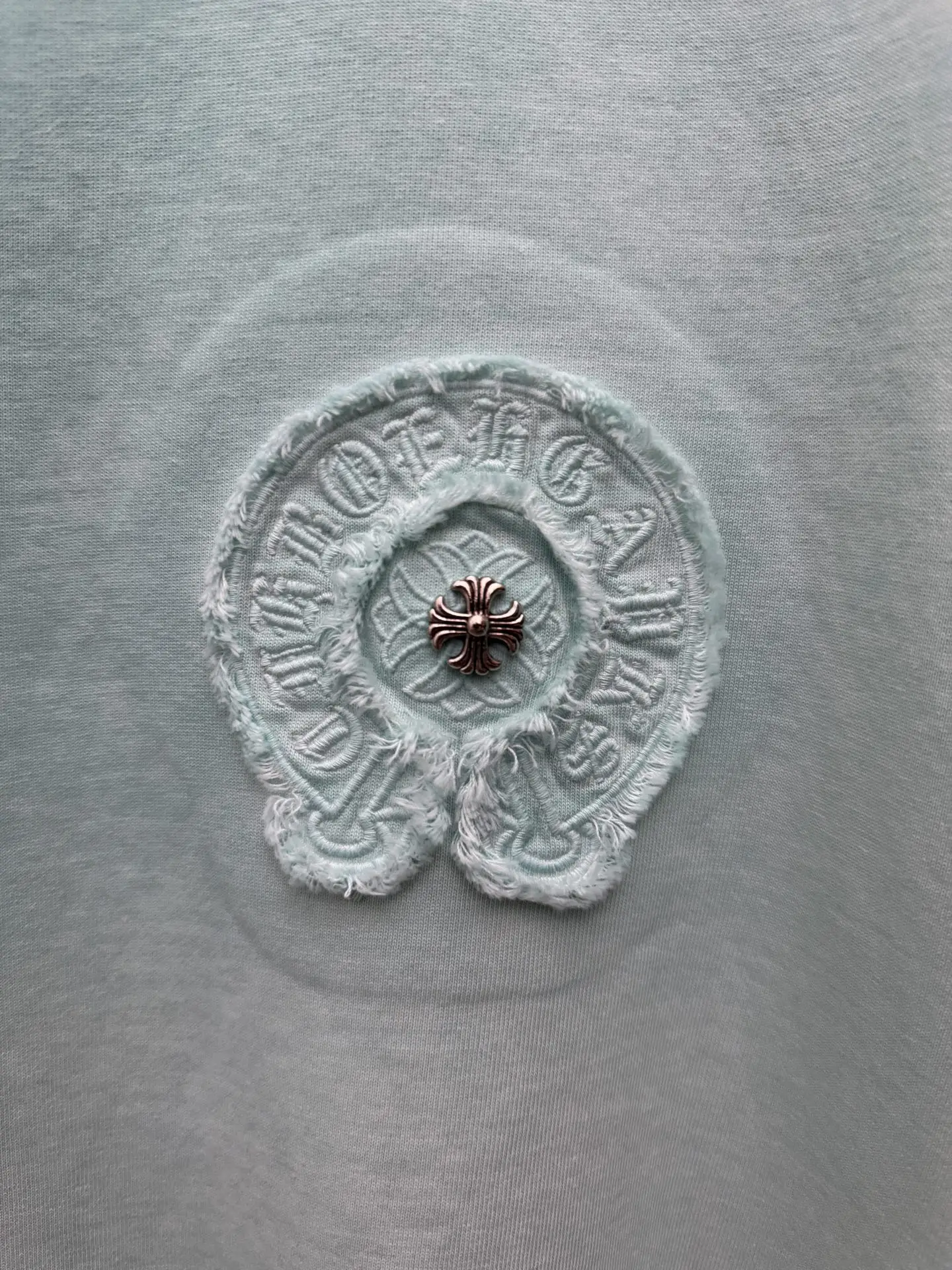 Embroidered Washed Cotton T-Shirt D17513962 — view 6