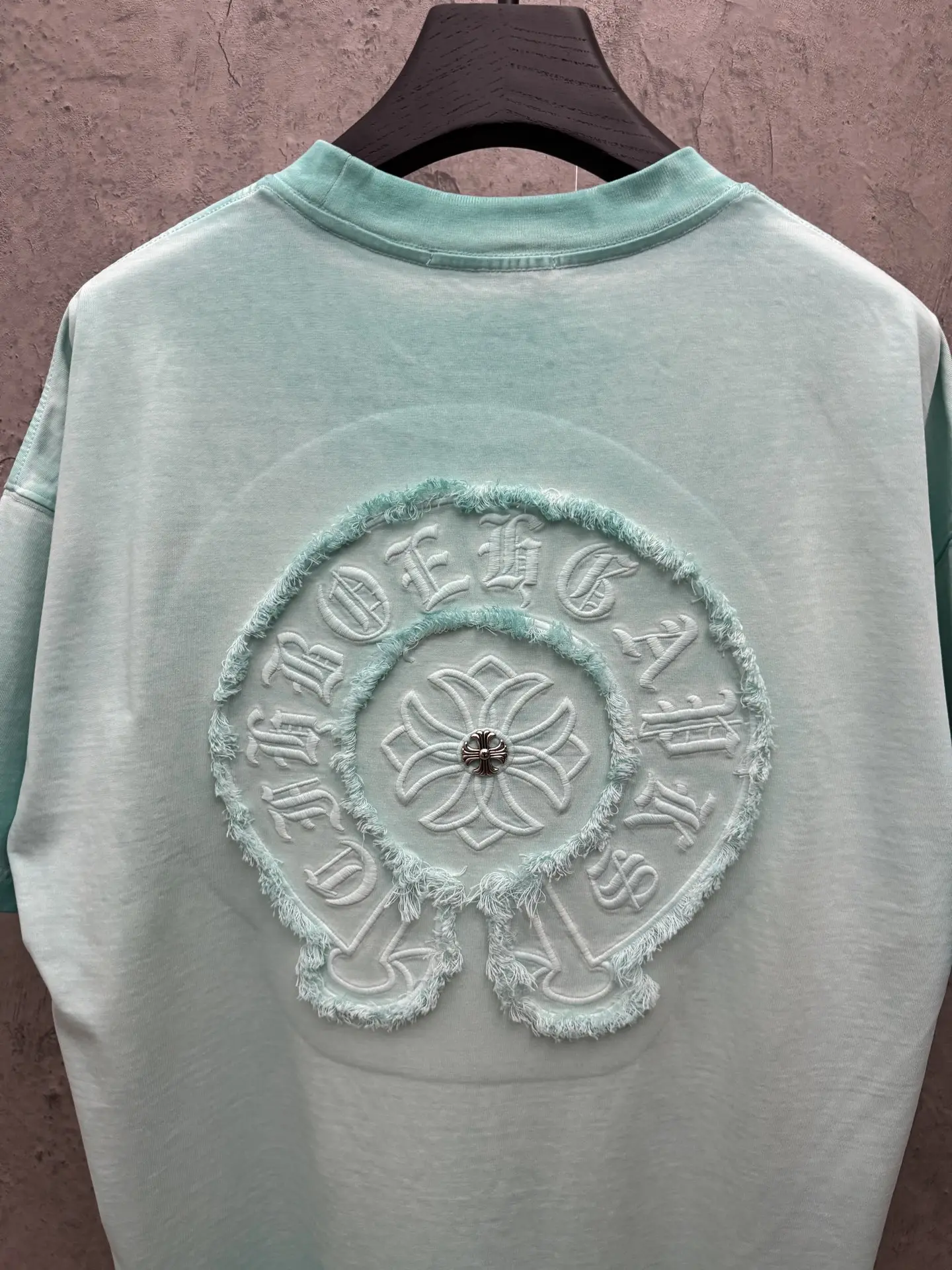 Embroidered Washed Cotton T-Shirt D17513962 — view 7