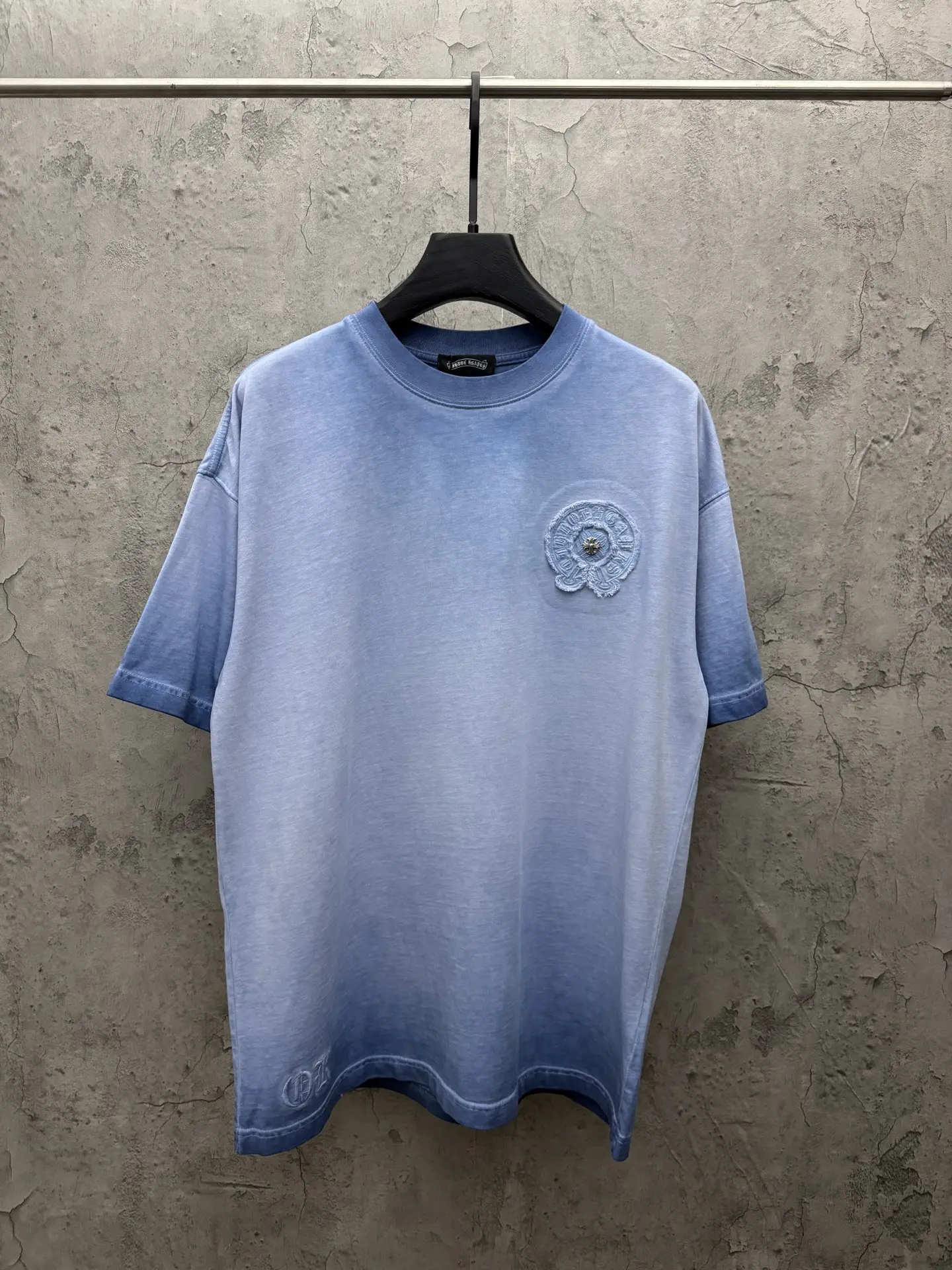Chrome Hearts Acid-Wash Embroidered T-Shirt D17513960