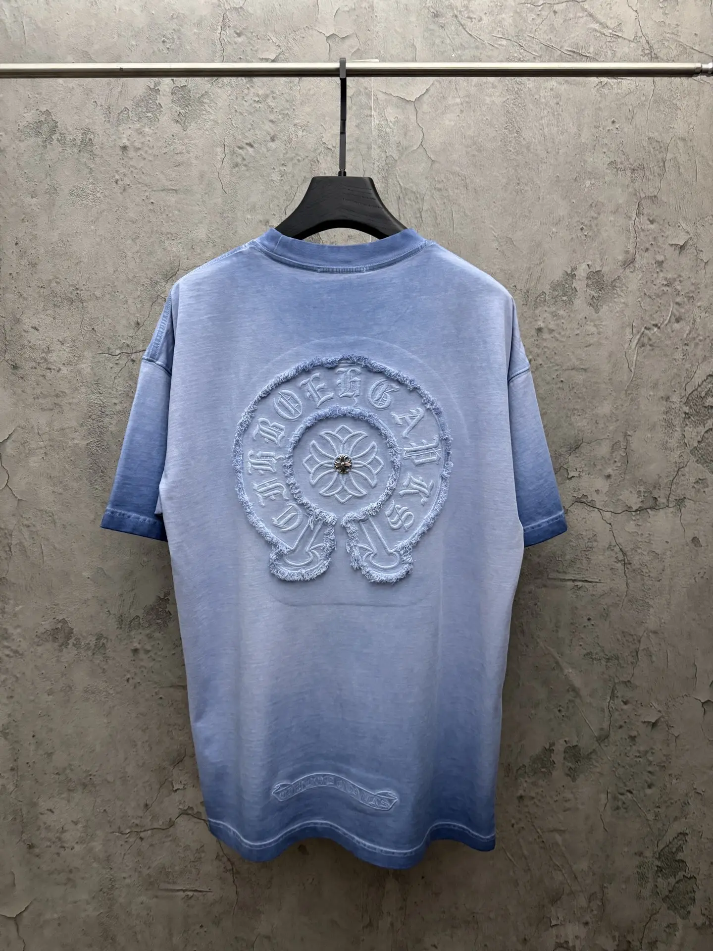 Chrome Hearts Acid-Wash Embroidered T-Shirt D17513960 — view 2