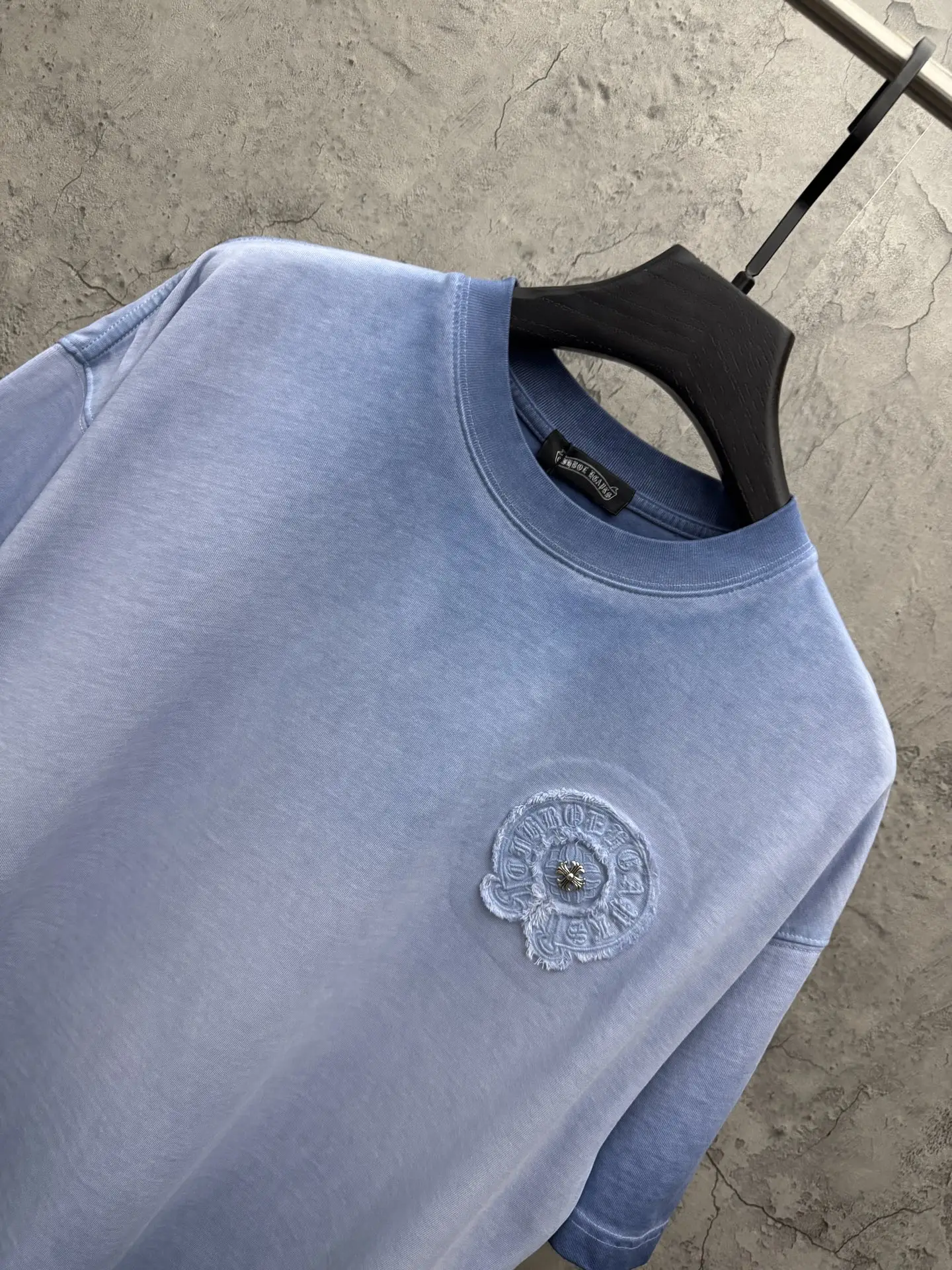 Chrome Hearts Acid-Wash Embroidered T-Shirt D17513960 — view 3