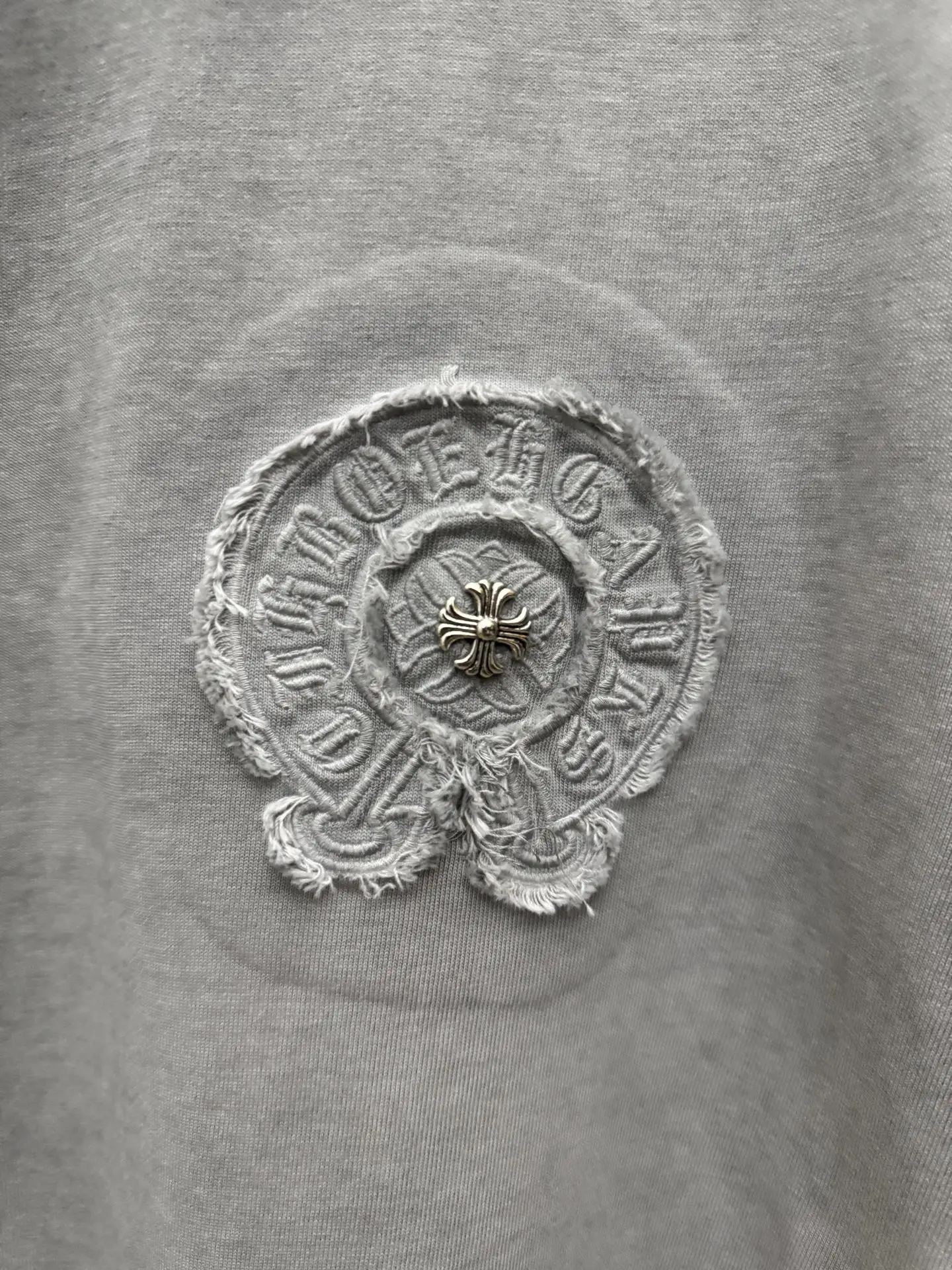 Embroidered Washed Cotton T-Shirt D17513961 — view 6