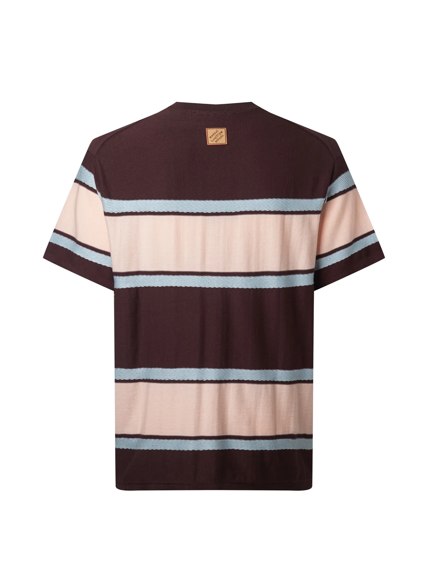Striped Wool-Blend Knit T-Shirt D17515792 — view 2