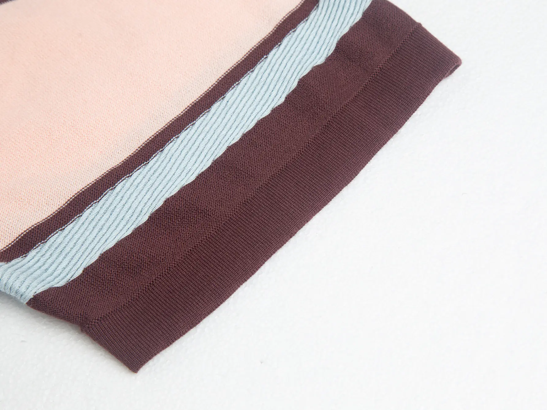 Striped Wool-Blend Knit T-Shirt D17515792 — view 7