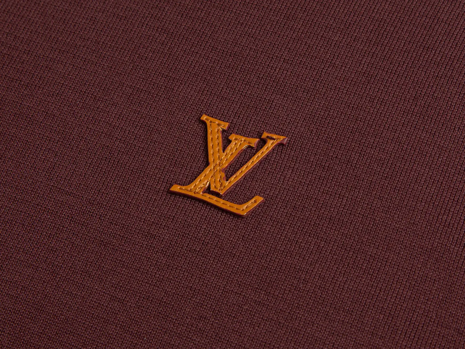 Logo-Embroidered Wool-Blend Knit T-Shirt D17511053 — view 3