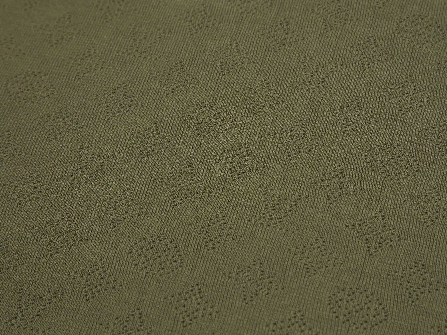 Monogram Perforated Wool-Blend Polo Shirt D17515760 — view 10