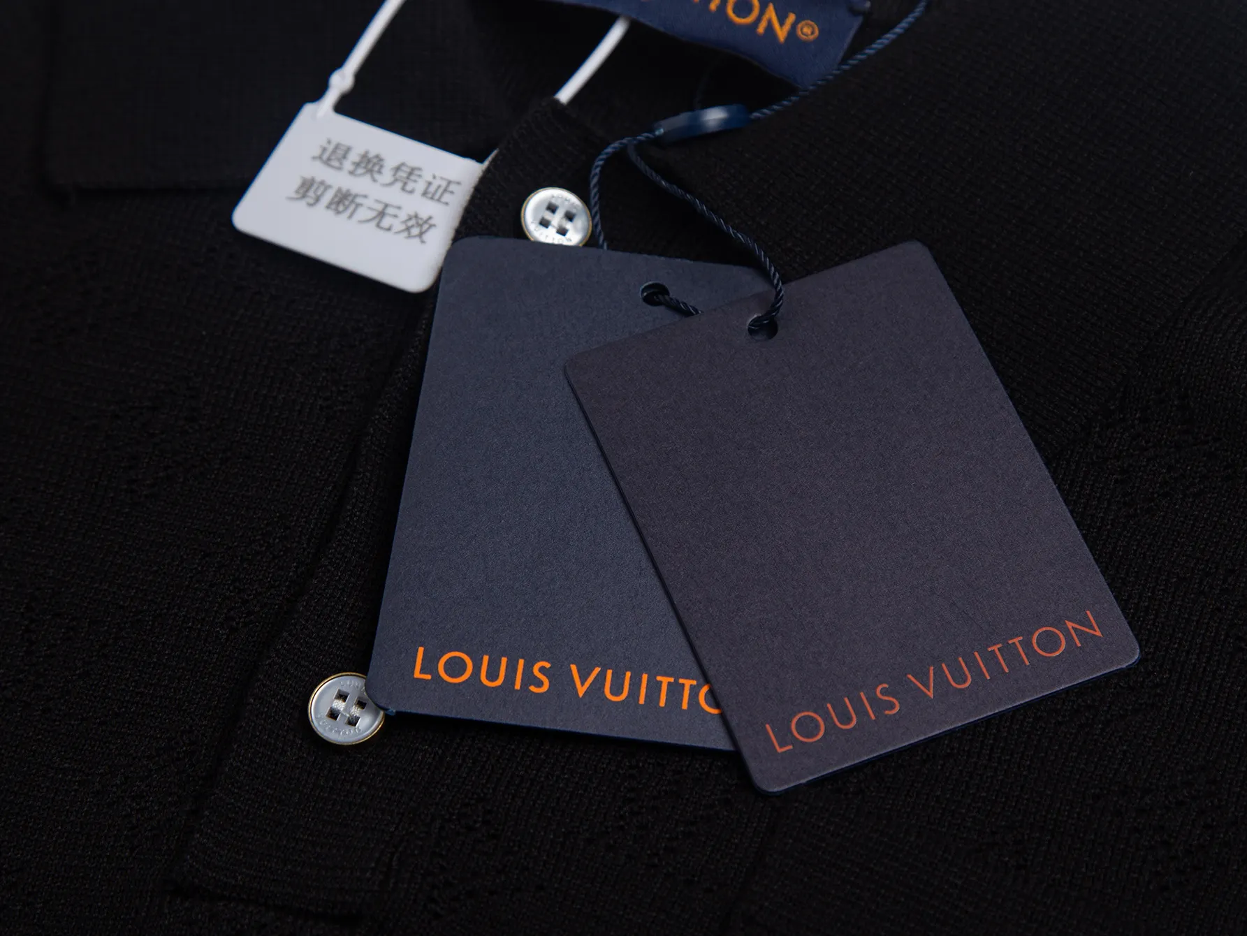 Monogram Open-Knit Wool-Blend Polo Shirt D17515762 — view 7