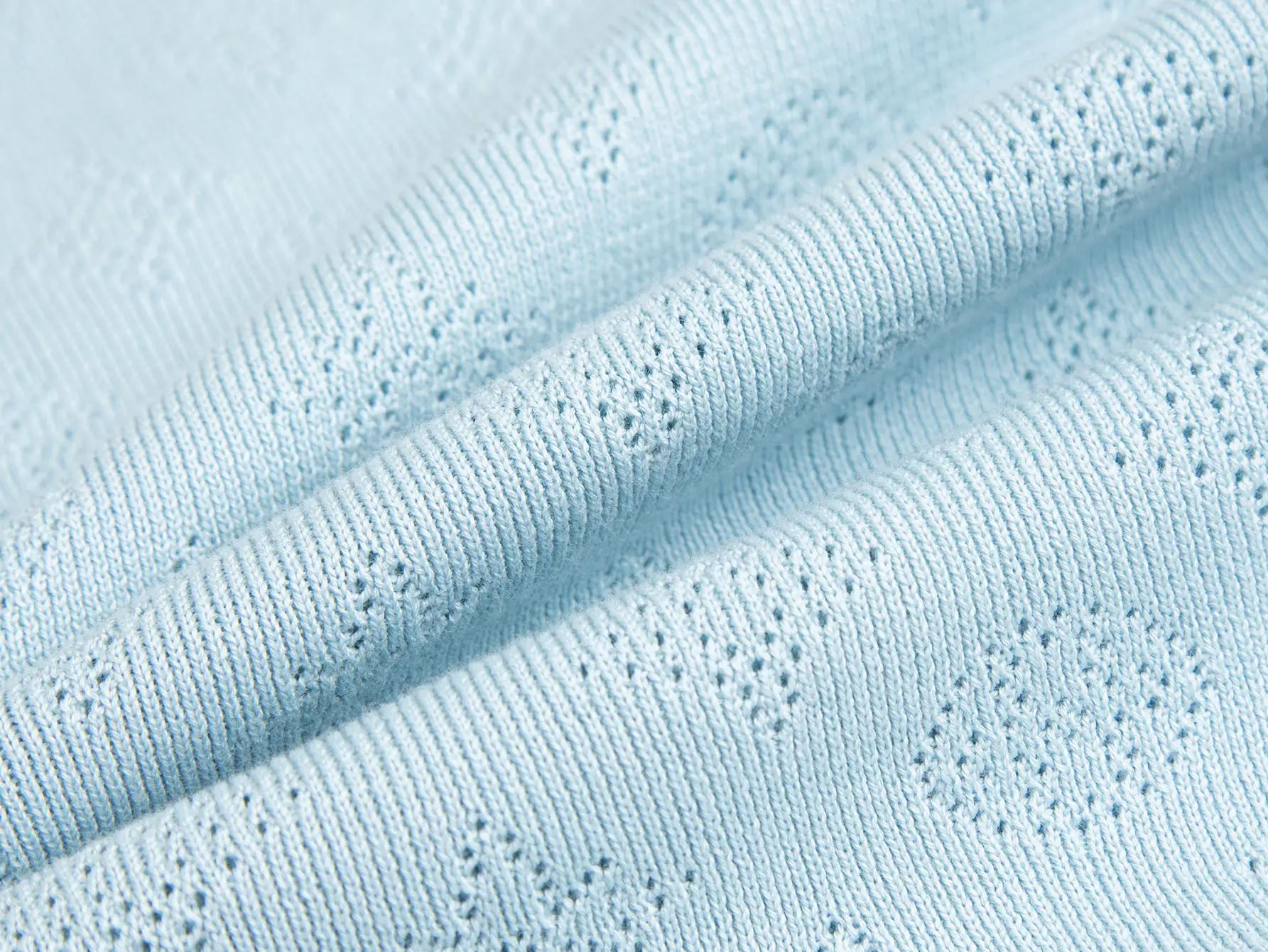 Monogram Perforated Wool-Blend Polo Shirt D17515761 — view 11