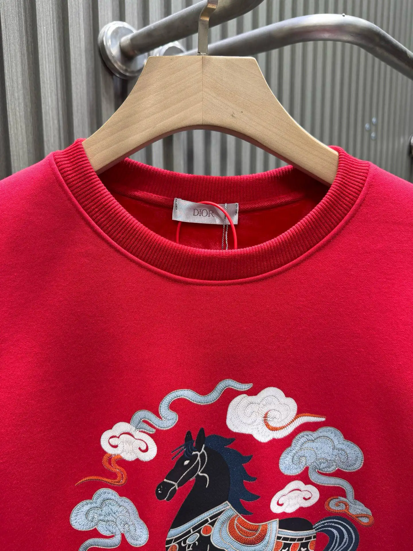 Embroidered Lunar New Year Sweatshirt D17514129 — view 3