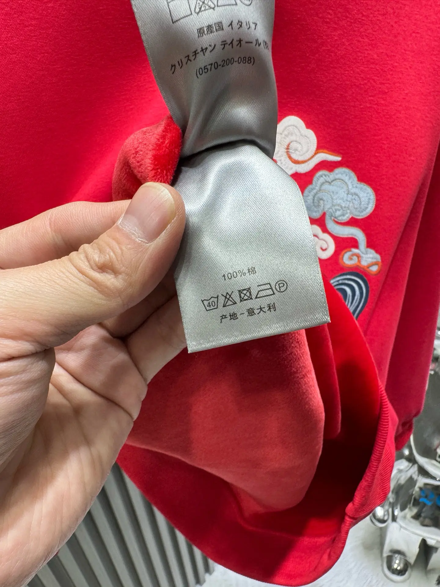 Embroidered Lunar New Year Sweatshirt D17514129 — view 11