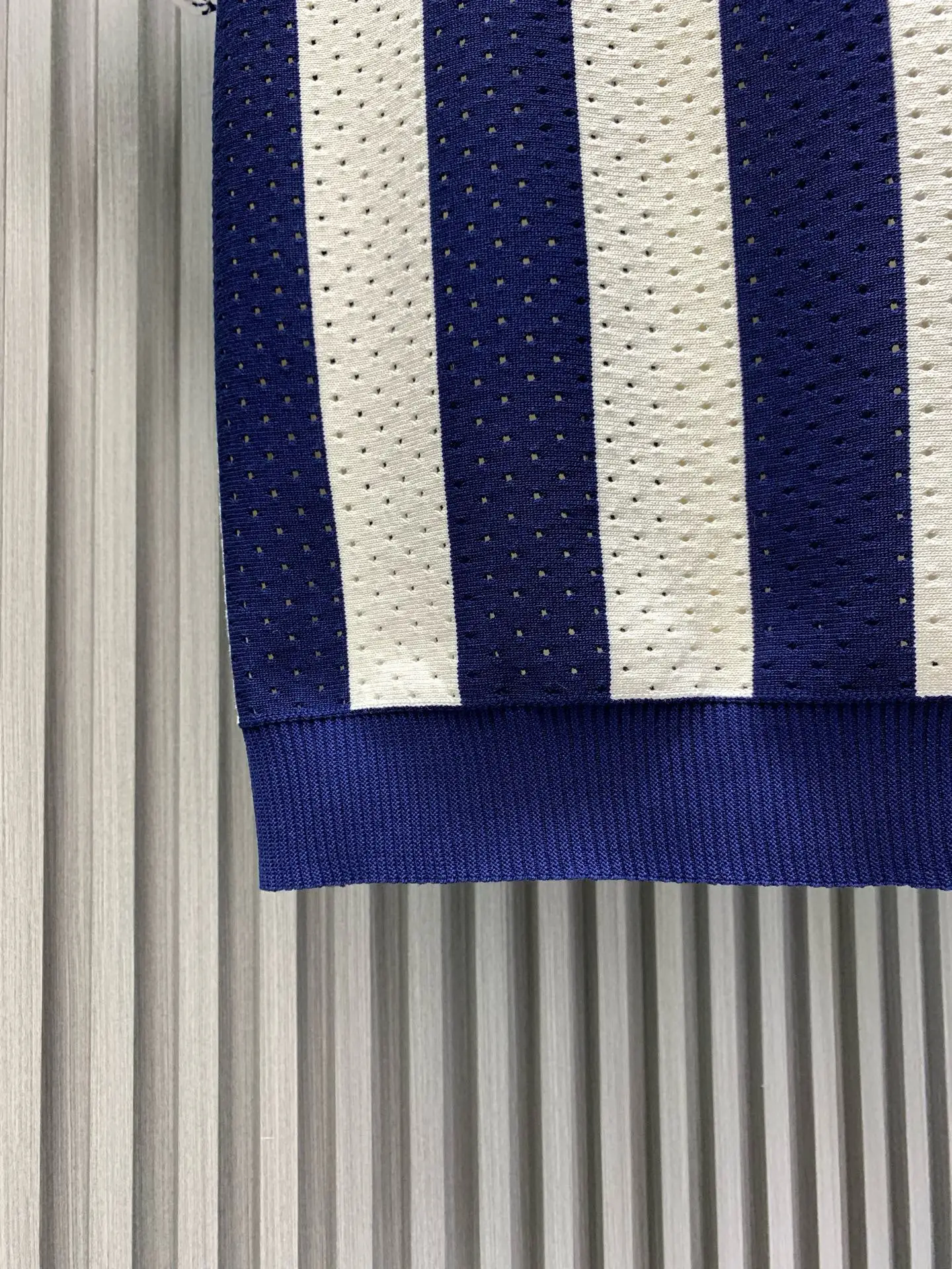 Striped Silk and Cashmere-Blend Knit Polo Shirt D17514117 — view 9