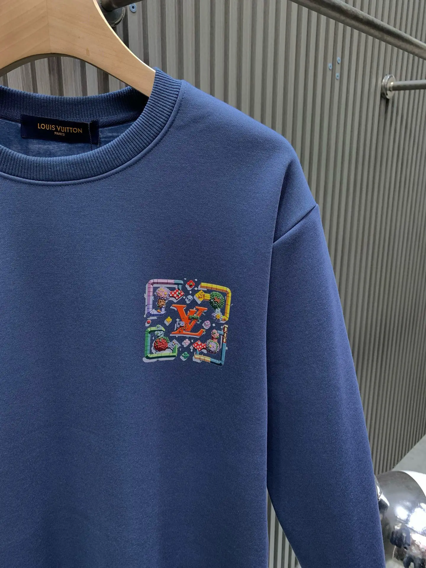 Monogram Playful Garden Embroidered Sweatshirt D17514128 — view 6