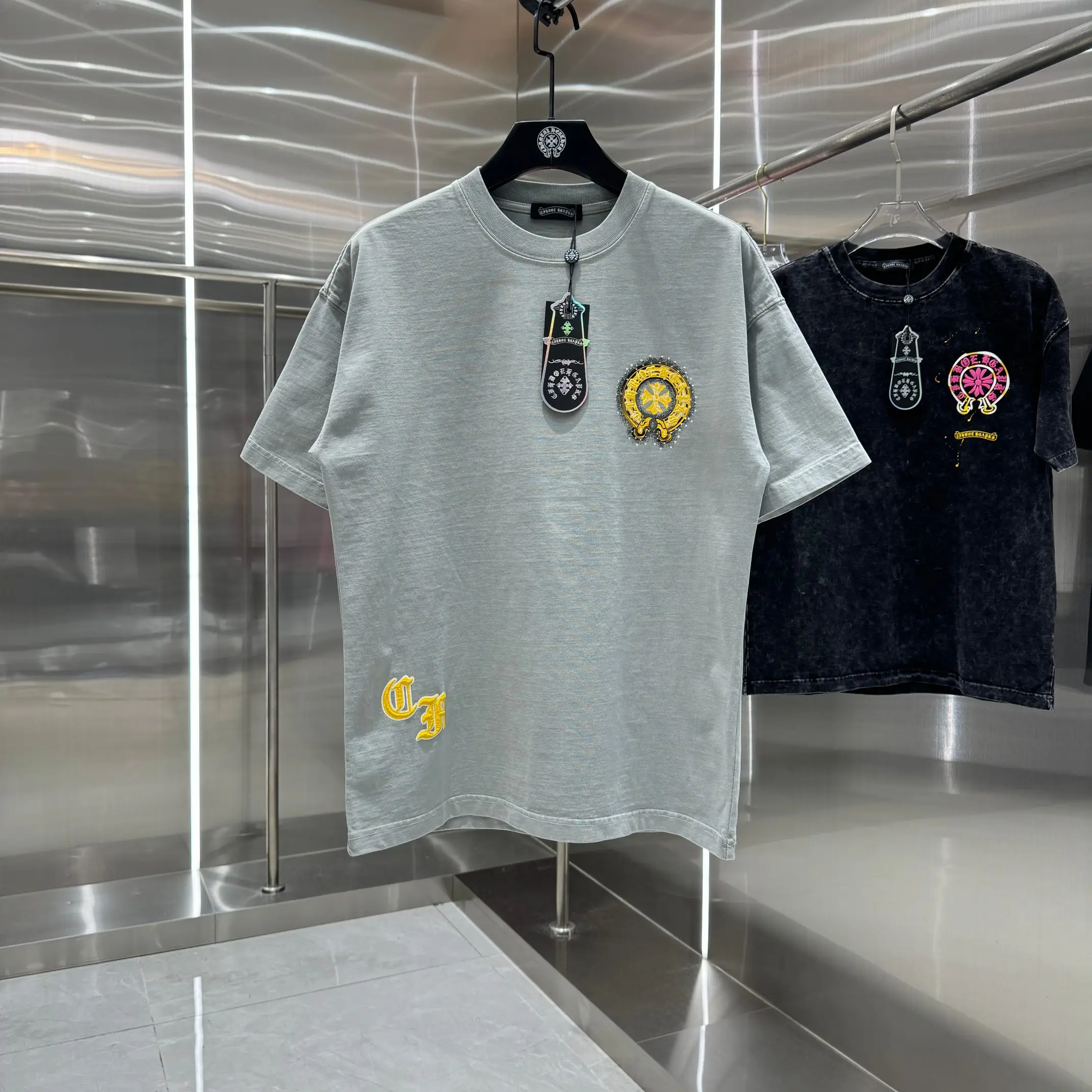 Logo Puff-Print Cotton T-Shirt D18013810