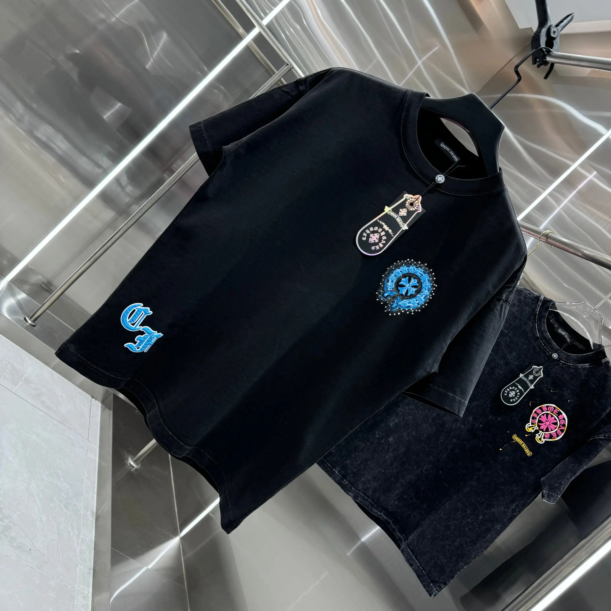 Puff-Print Logo Cotton T-Shirt D18013811 — view 3