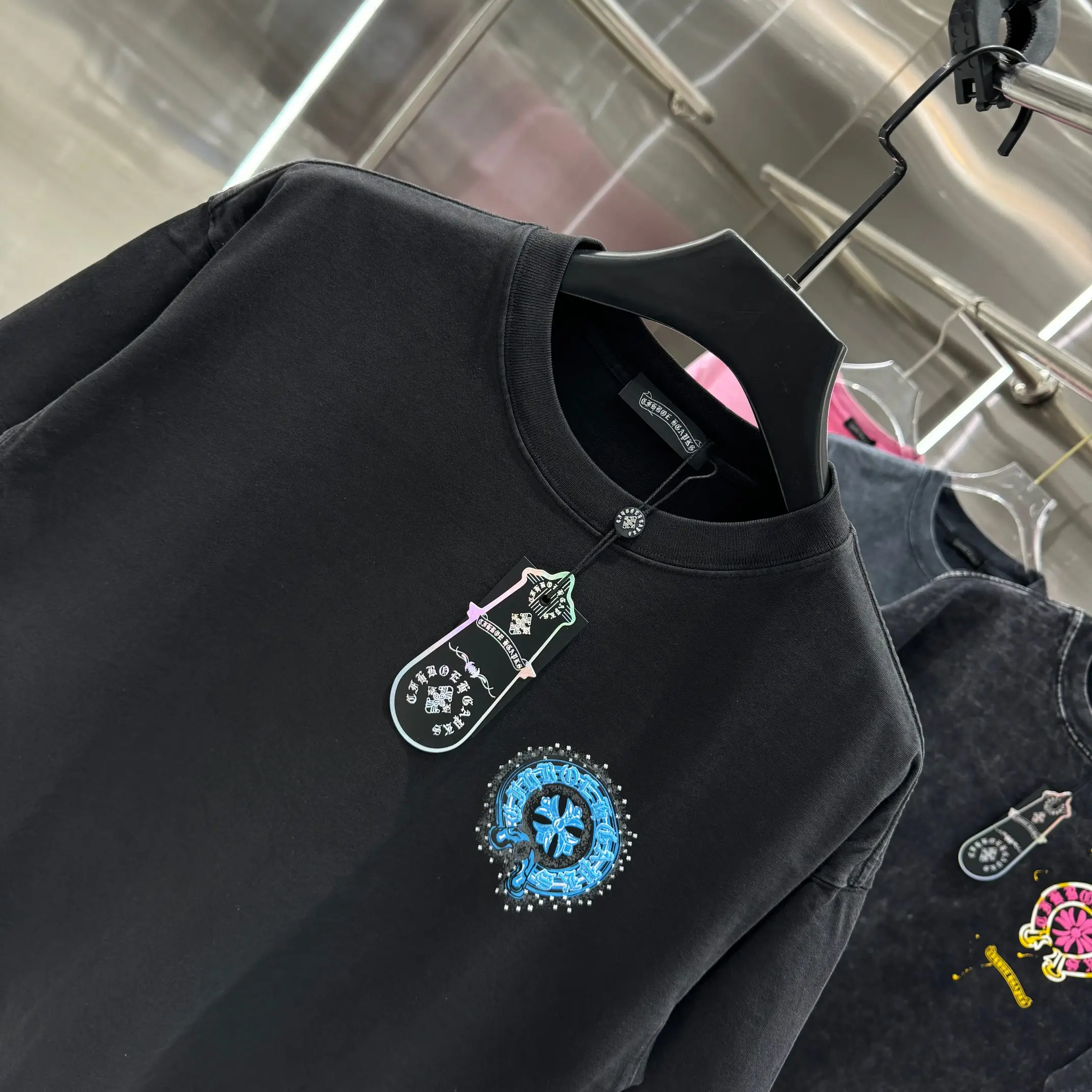 Puff-Print Logo Cotton T-Shirt D18013811 — view 4