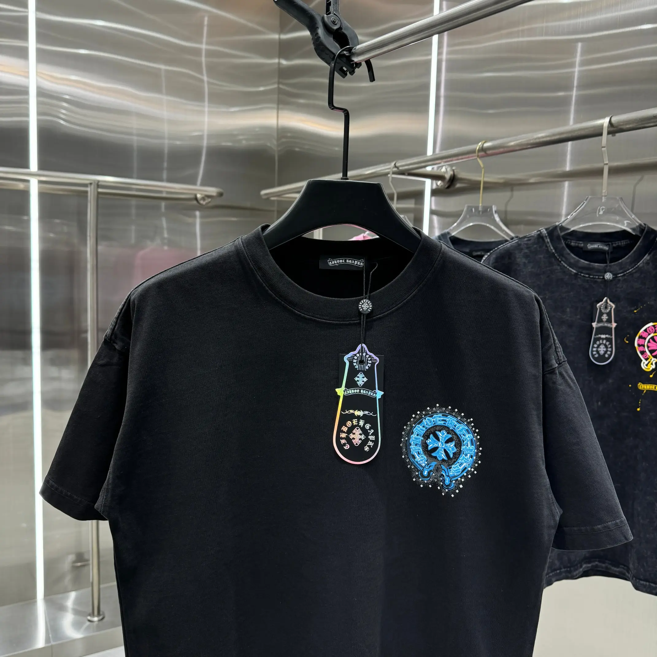 Puff-Print Logo Cotton T-Shirt D18013811 — view 6