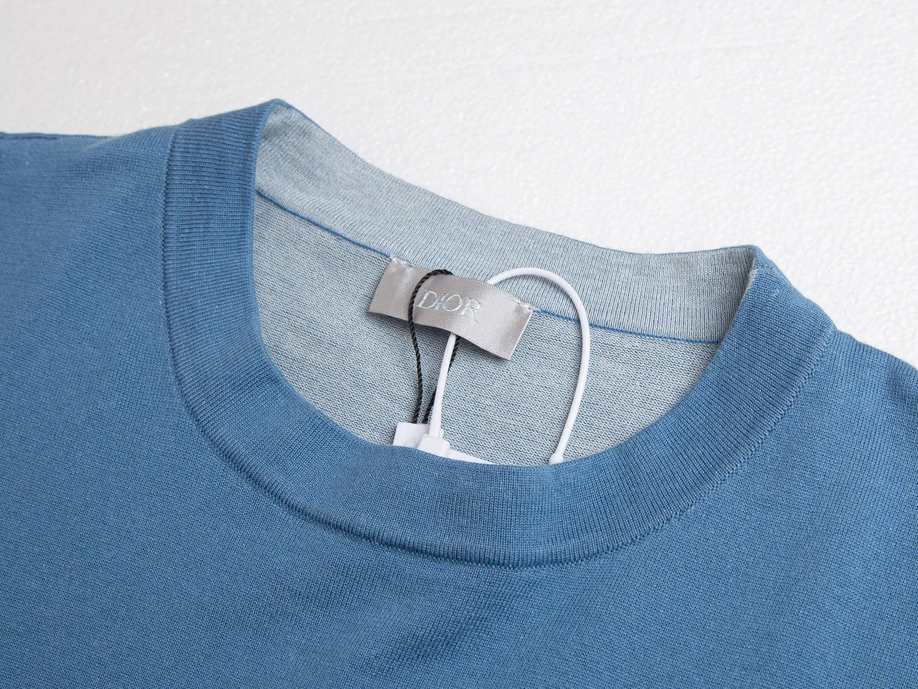 Christian Dior Couture Intarsia Wool-Blend T-Shirt D18015978 — view 3