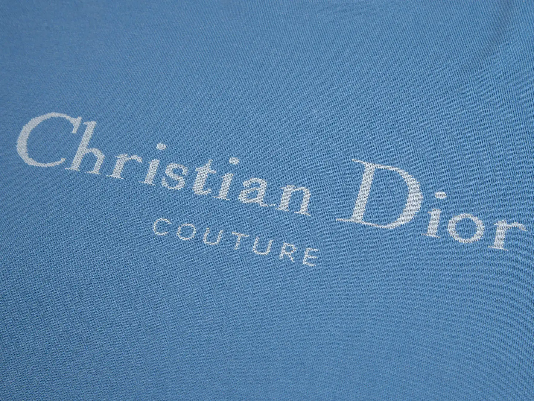 Christian Dior Couture Intarsia Wool-Blend T-Shirt D18015978 — view 5