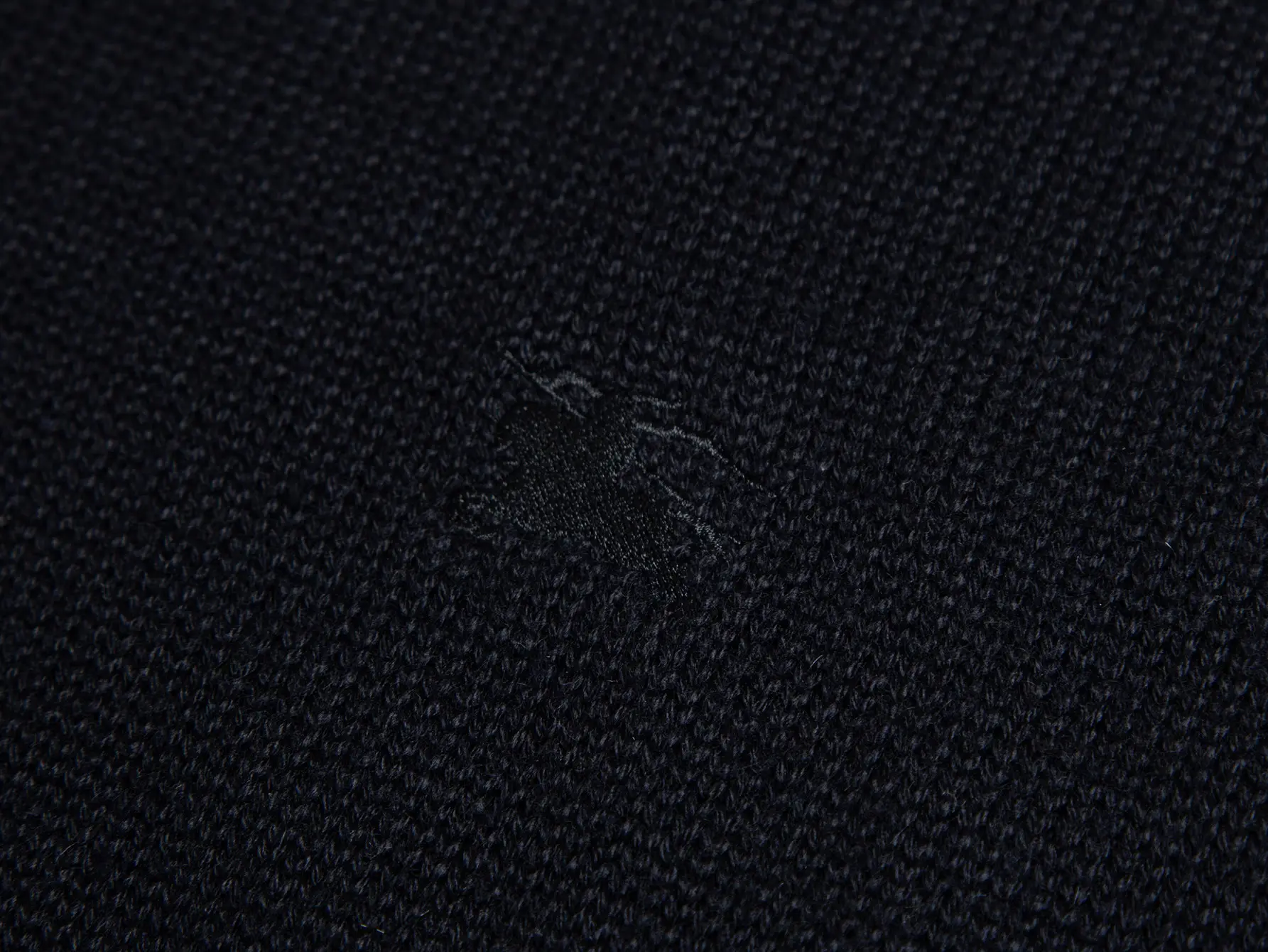Embroidered Wool-Blend Half-Zip Sweater D18016029 — view 3
