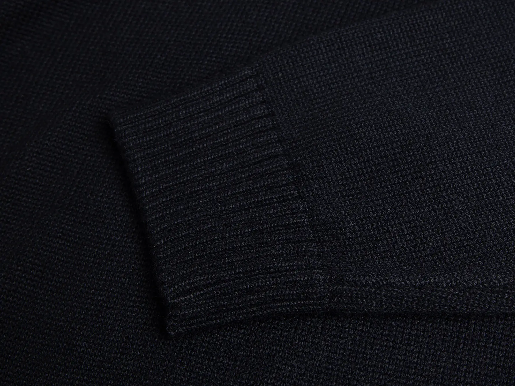 Embroidered Wool-Blend Half-Zip Sweater D18016029 — view 6