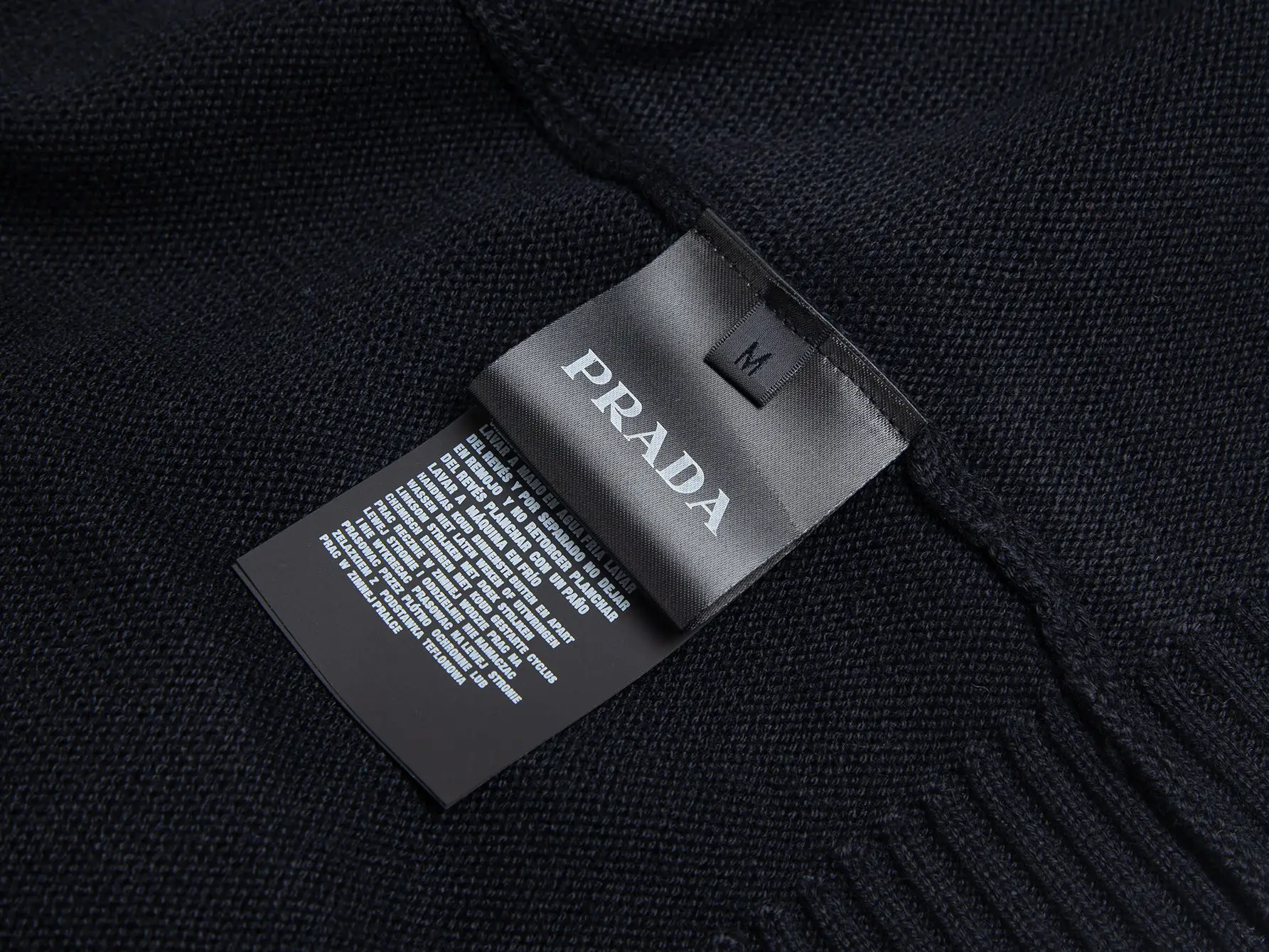 Logo-Plaque Half-Zip Wool-Blend Sweater D18016042 — view 6