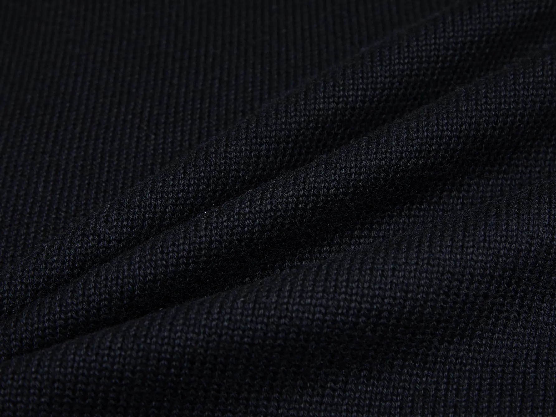 Logo-Plaque Half-Zip Wool-Blend Sweater D18016042 — view 9
