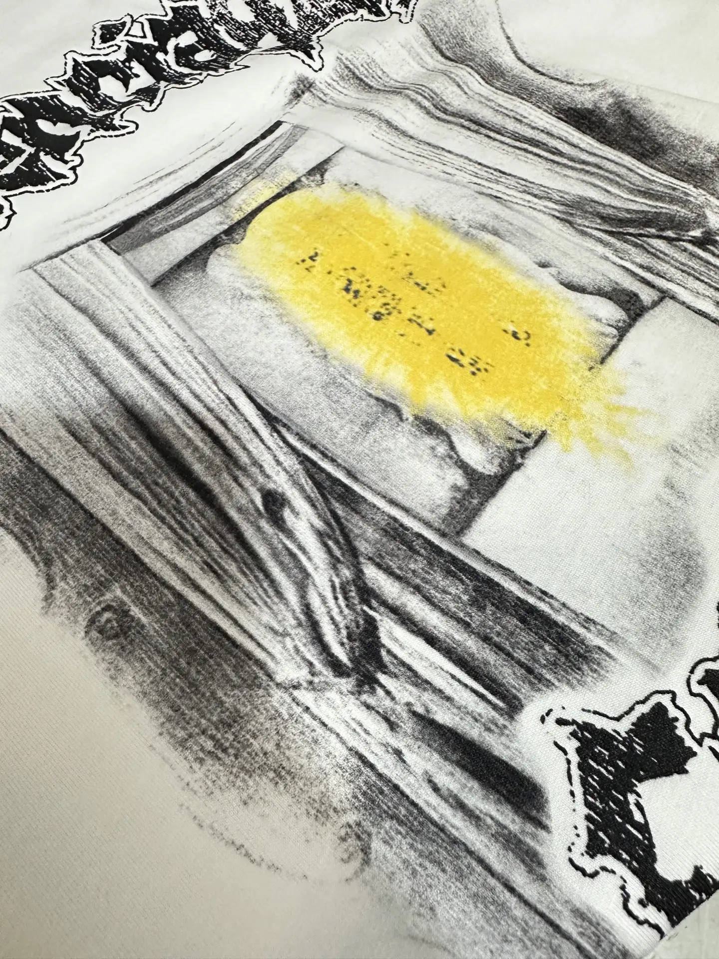 Balenciaga Couture Graphic Print T-Shirt D18011551 — view 6