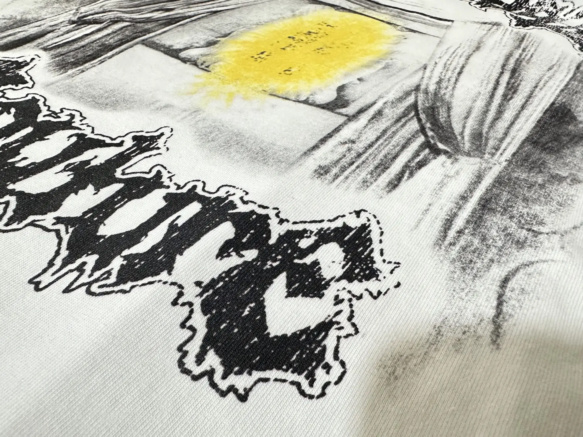 Balenciaga Couture Graphic Print T-Shirt D18011551 — view 7