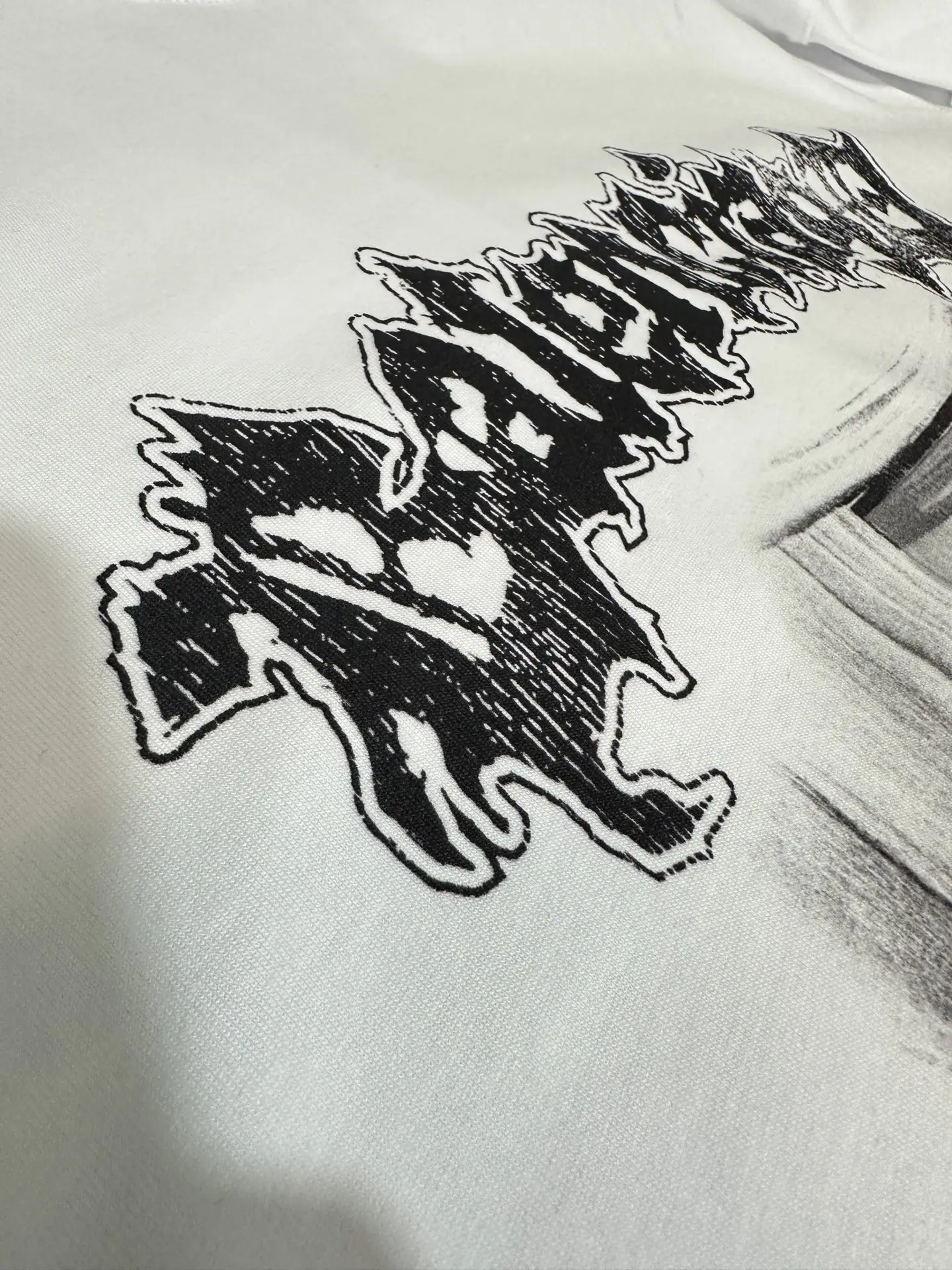 Balenciaga Couture Graphic Print T-Shirt D18011551 — view 8
