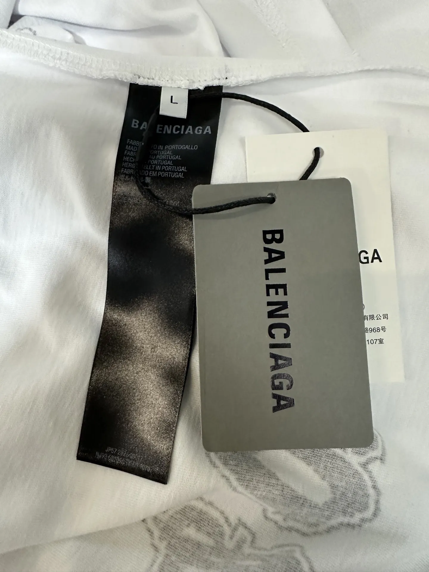 Balenciaga Couture Graphic Print T-Shirt D18011551 — view 9