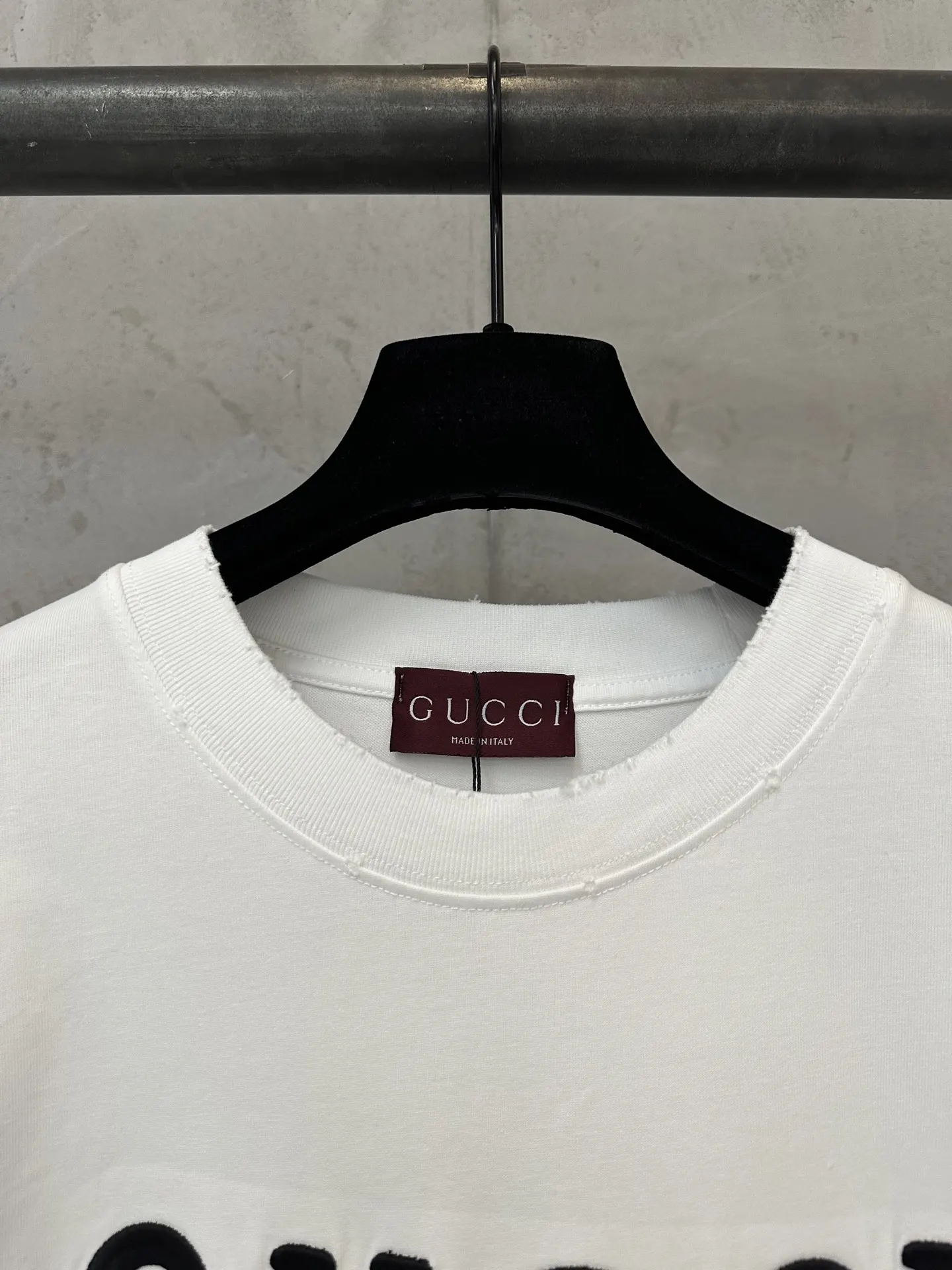 Teddy Bear Embroidered Cotton T-Shirt D18011547 — view 5