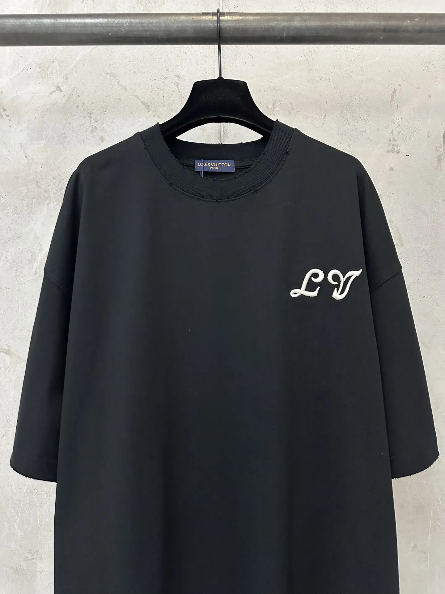 Embroidered Logo Heavyweight Cotton T-Shirt D18011553 — view 3