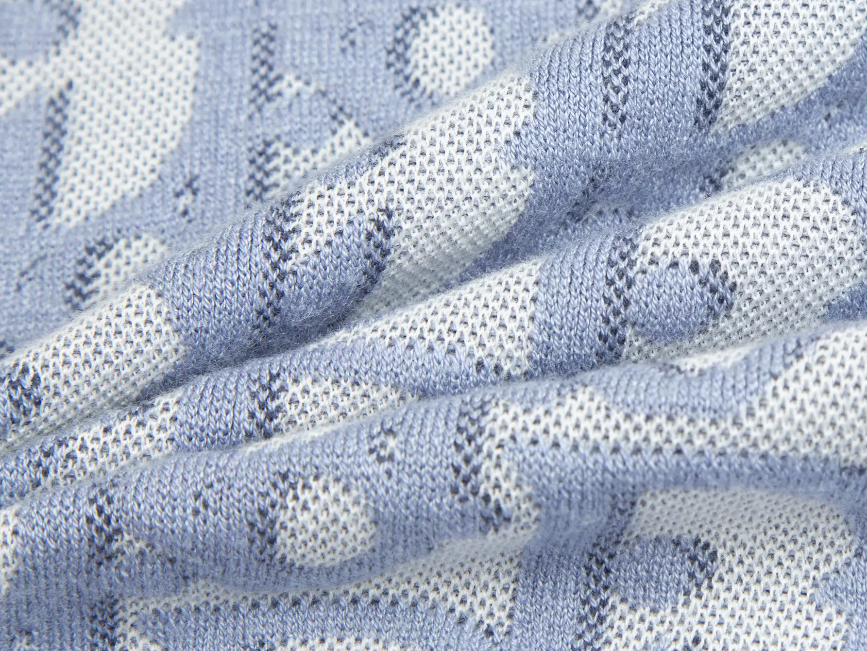 Oblique Jacquard Wool-Blend Knit T-Shirt D18015789 — view 9