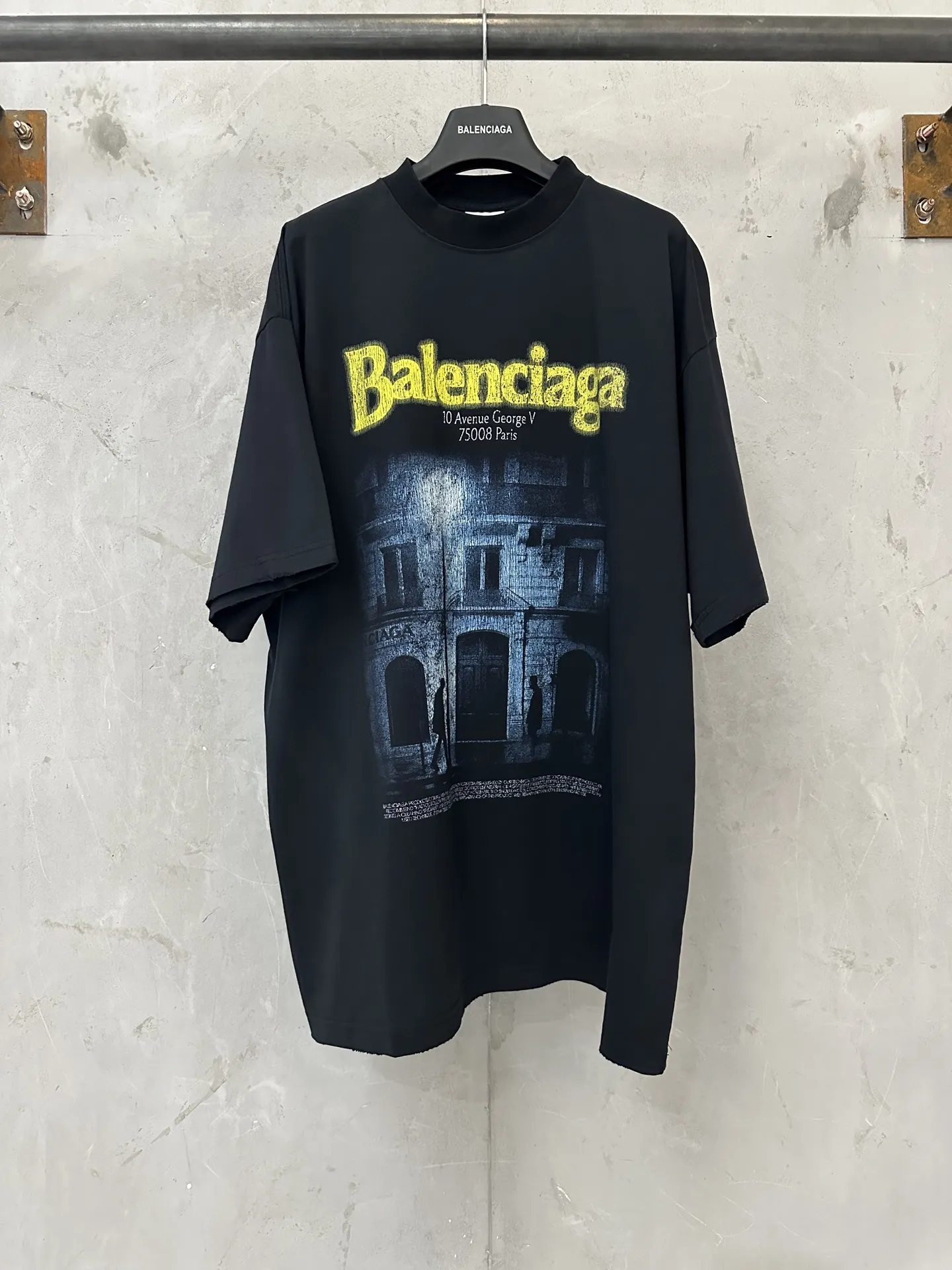 Streetlight Graphic Print Oversized T-Shirt D18511347