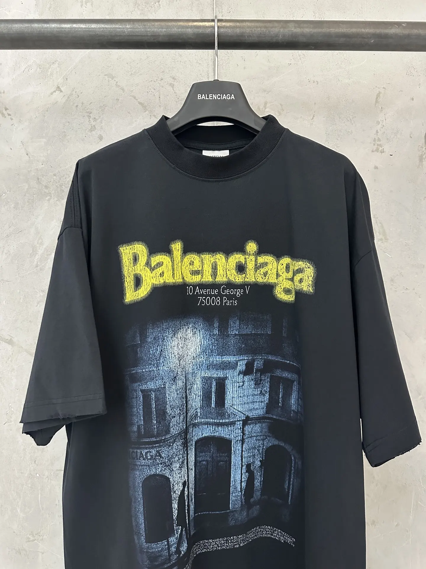 Streetlight Graphic Print Oversized T-Shirt D18511347 — view 3