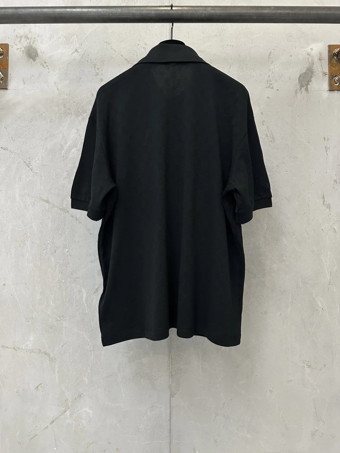 Pearl-Button Embroidered Cotton Polo Shirt D18511360 — view 2
