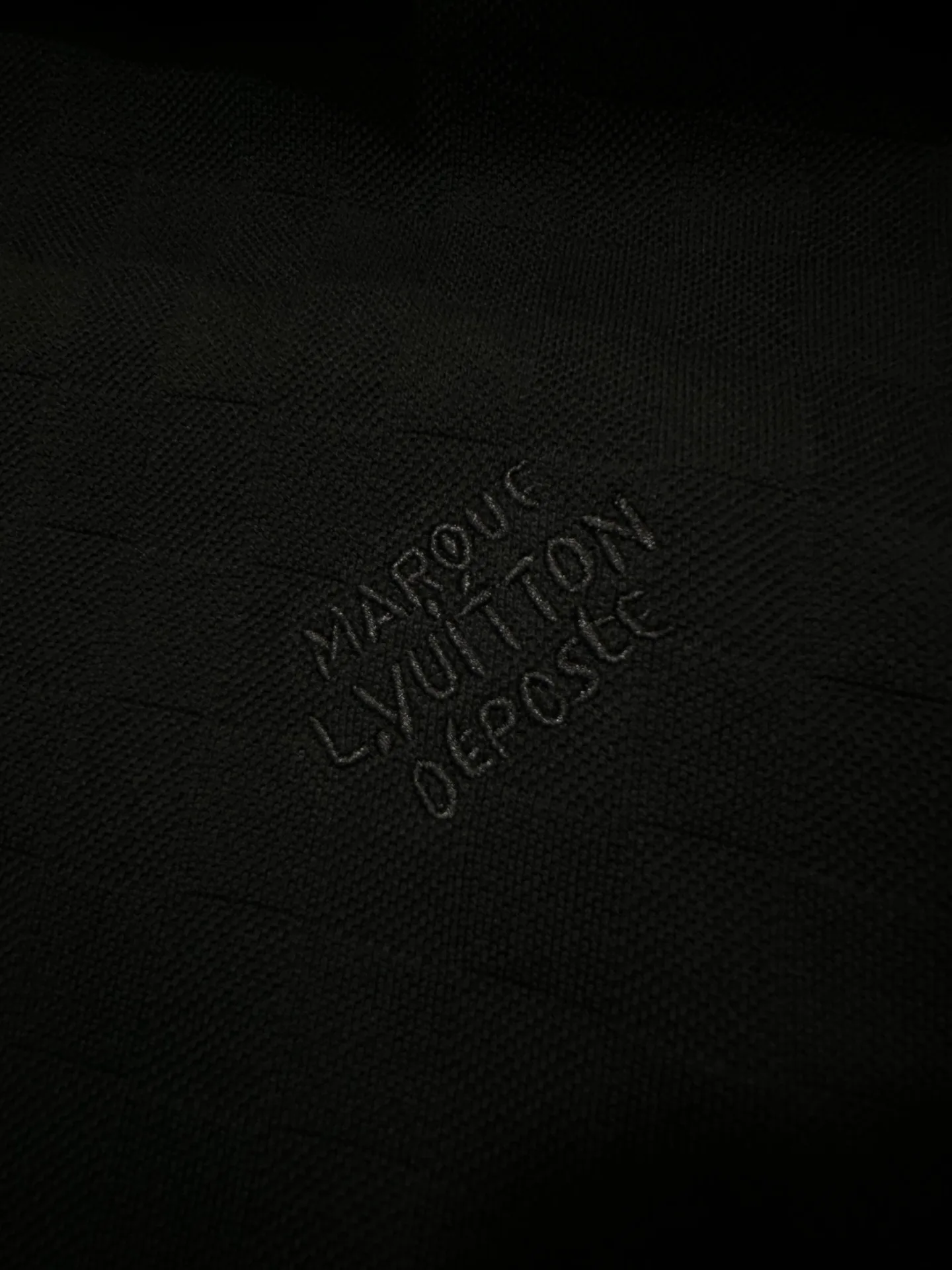 Pearl-Button Embroidered Cotton Polo Shirt D18511360 — view 7