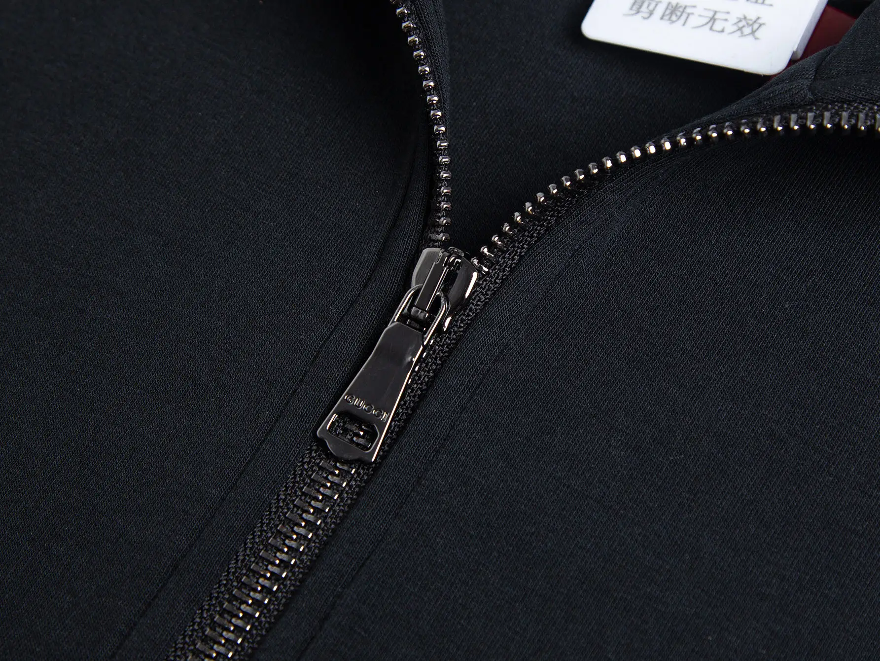 Logo-Embroidered Half-Zip Cotton Sweatshirt D18516079 — view 5