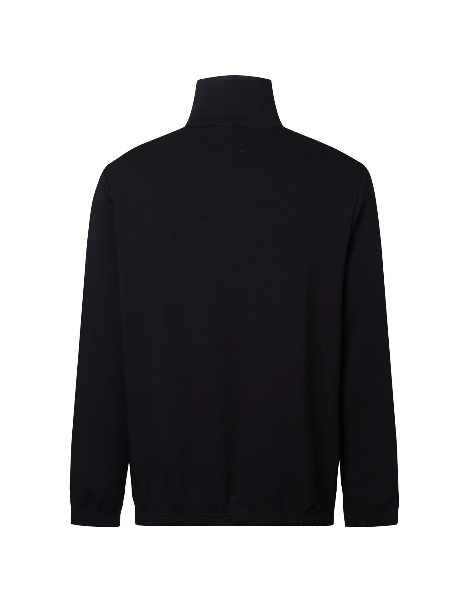 Logo-Patch Half-Zip Cotton-Blend Sweatshirt D18516078