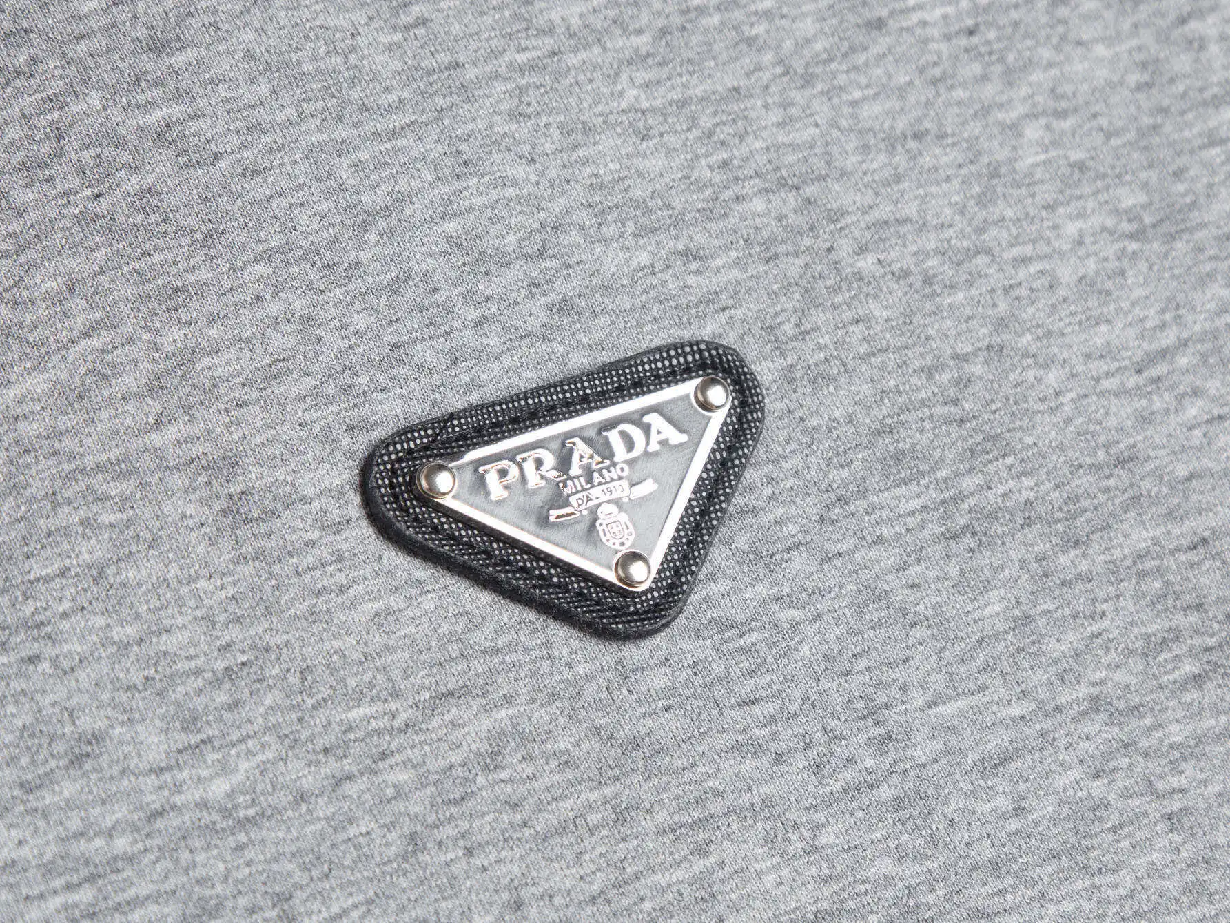 Logo-Badge Half-Zip Cotton-Blend Sweatshirt D18516054 — view 3